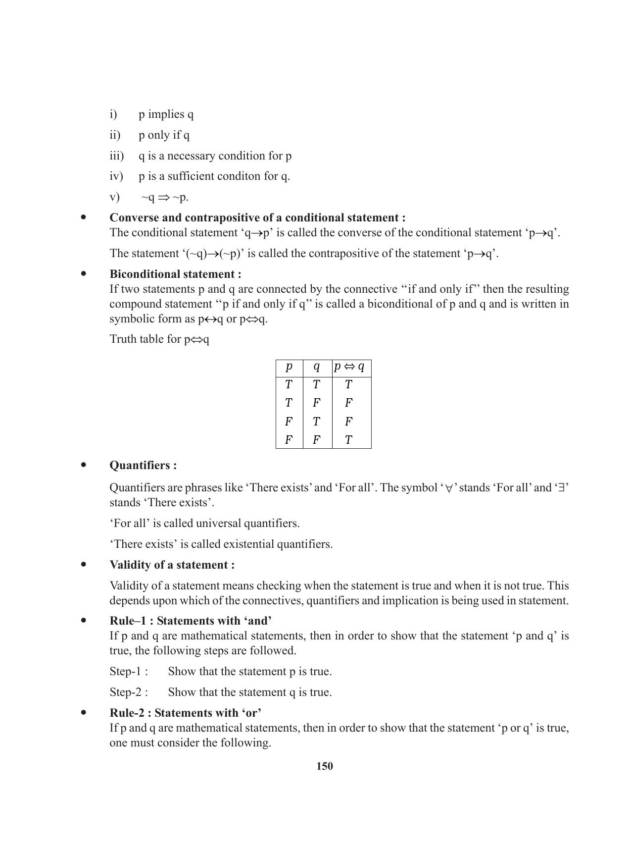Tripura Board Class 11 Mathematics English Version Workbooks - Page 150