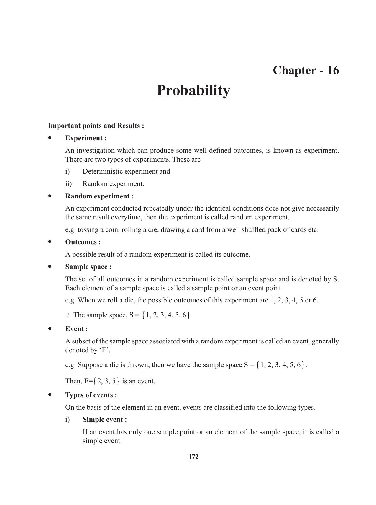 Tripura Board Class 11 Mathematics English Version Workbooks - Page 172
