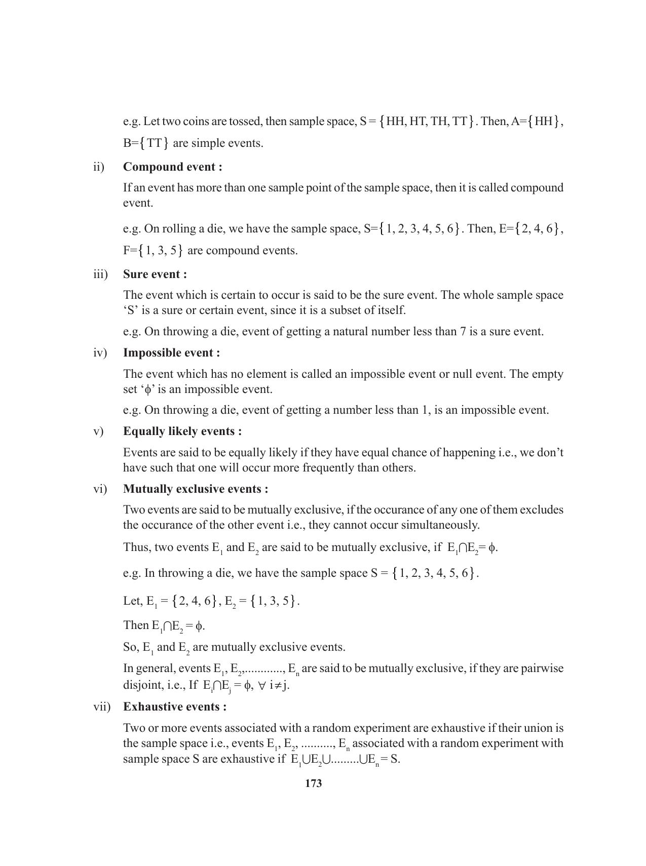 Tripura Board Class 11 Mathematics English Version Workbooks - Page 173