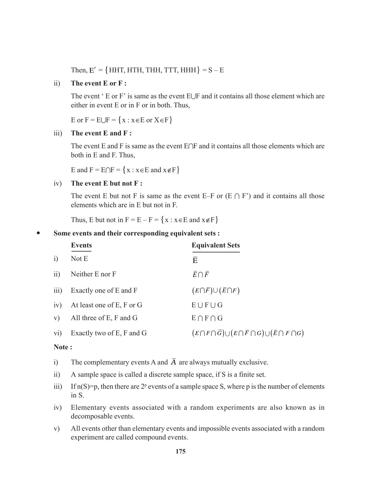 Tripura Board Class 11 Mathematics English Version Workbooks - Page 175