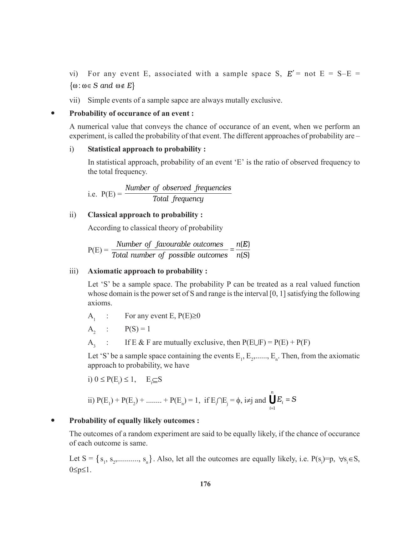 Tripura Board Class 11 Mathematics English Version Workbooks - Page 176