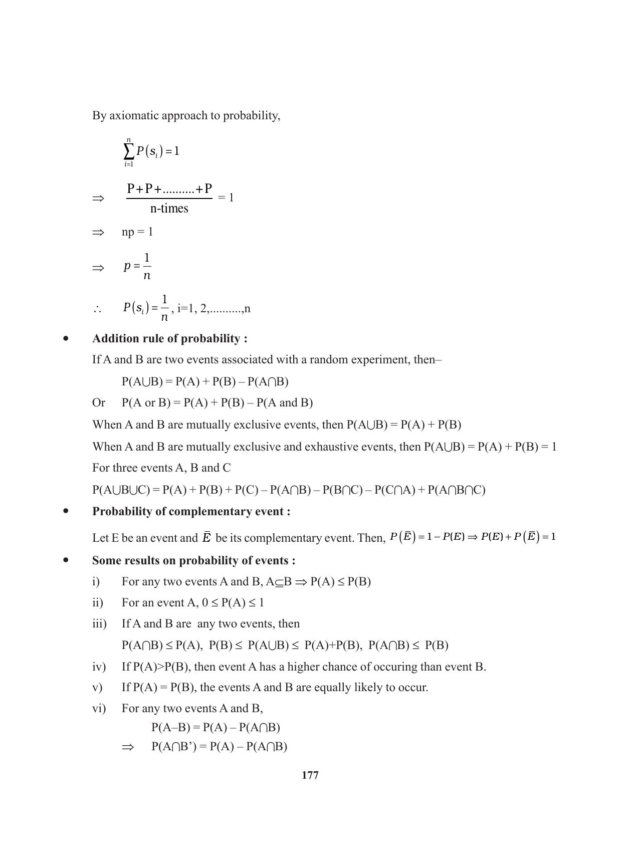 Tripura Board Class 11 Mathematics English Version Workbooks - Page 177