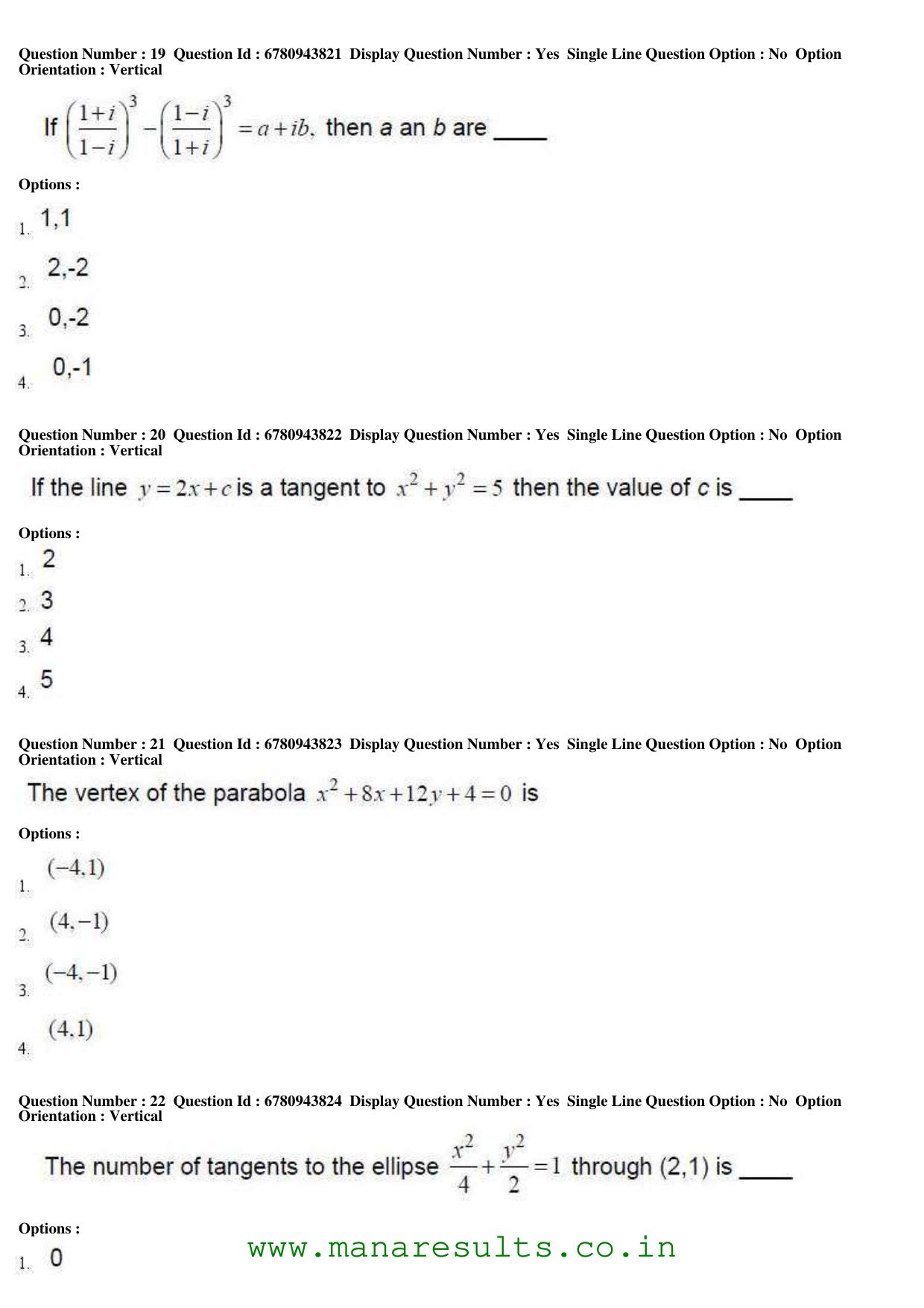 AP ECET 2017 Bio Technology Old Previous Question Papers - Page 7