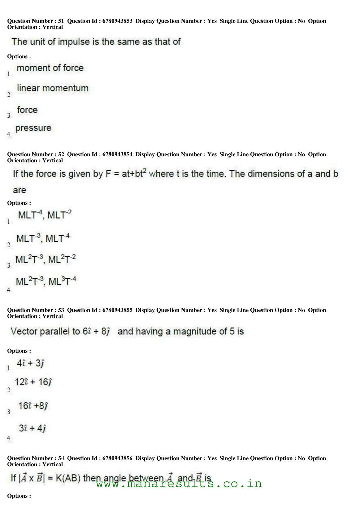 AP ECET 2017 Bio Technology Old Previous Question Papers - Page 18