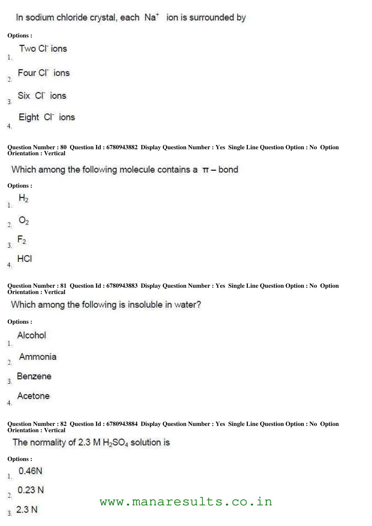 AP ECET 2017 Bio Technology Old Previous Question Papers - Page 27
