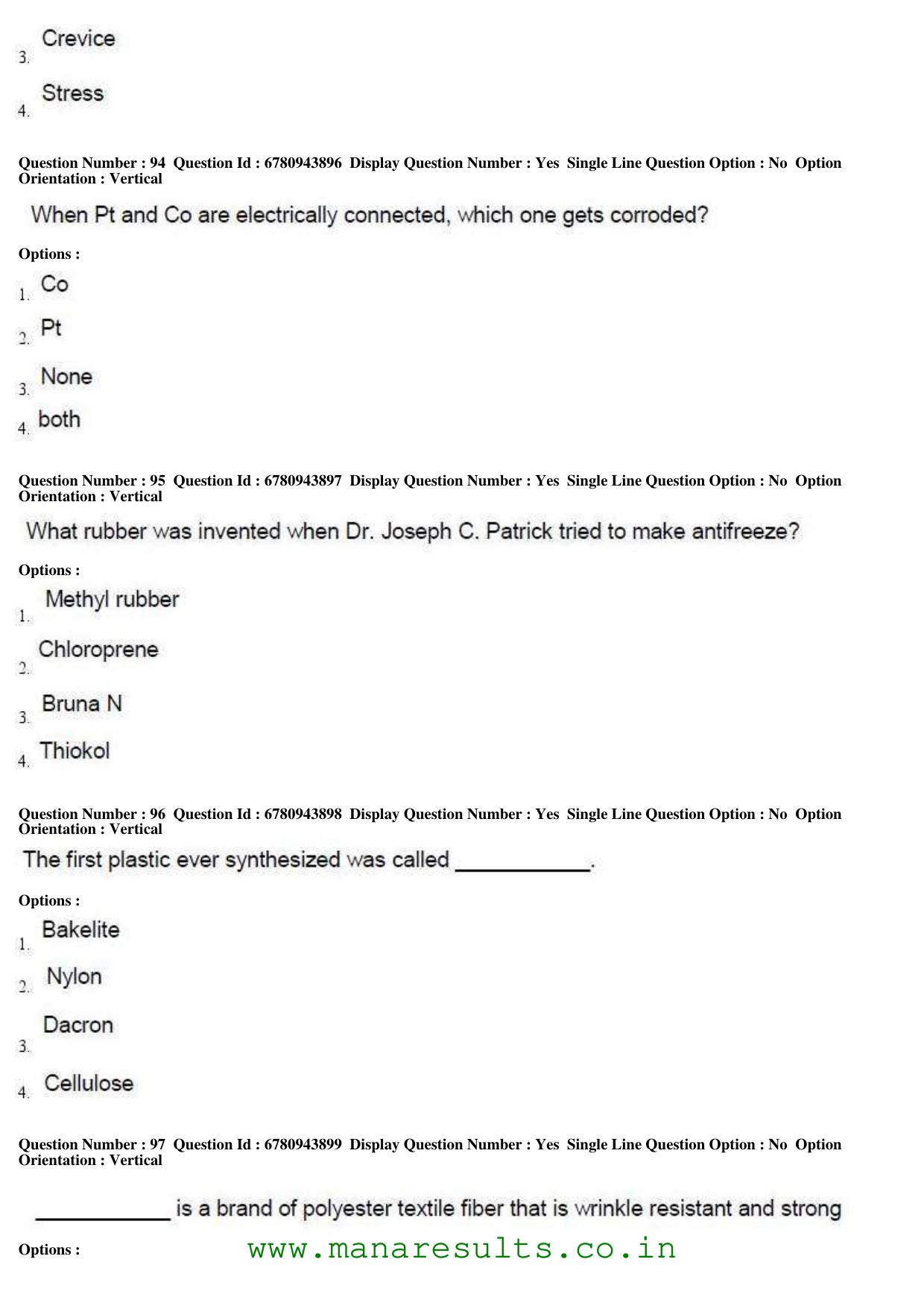 AP ECET 2017 Bio Technology Old Previous Question Papers - Page 31