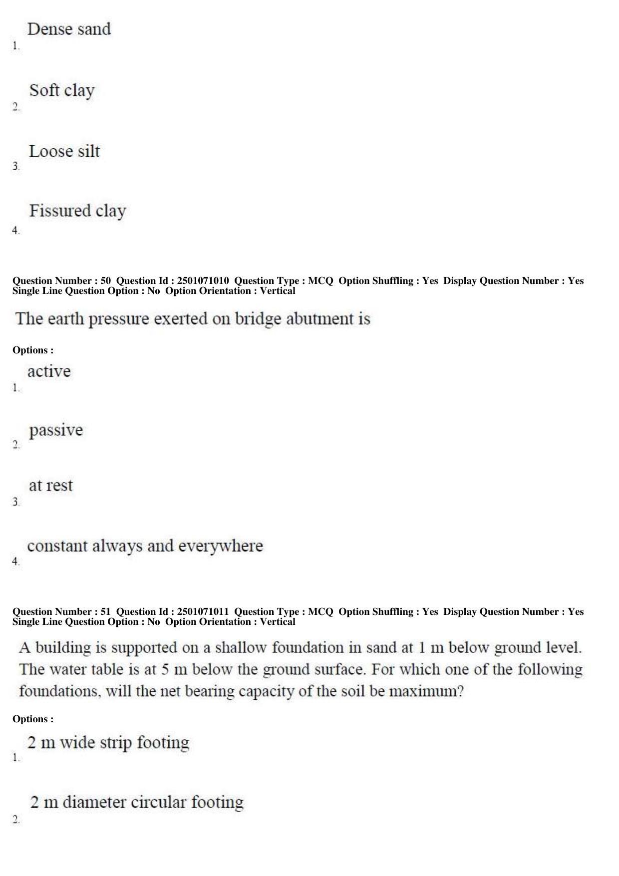TS PGECET 2019: Civil Engineering Question Papers - Page 24