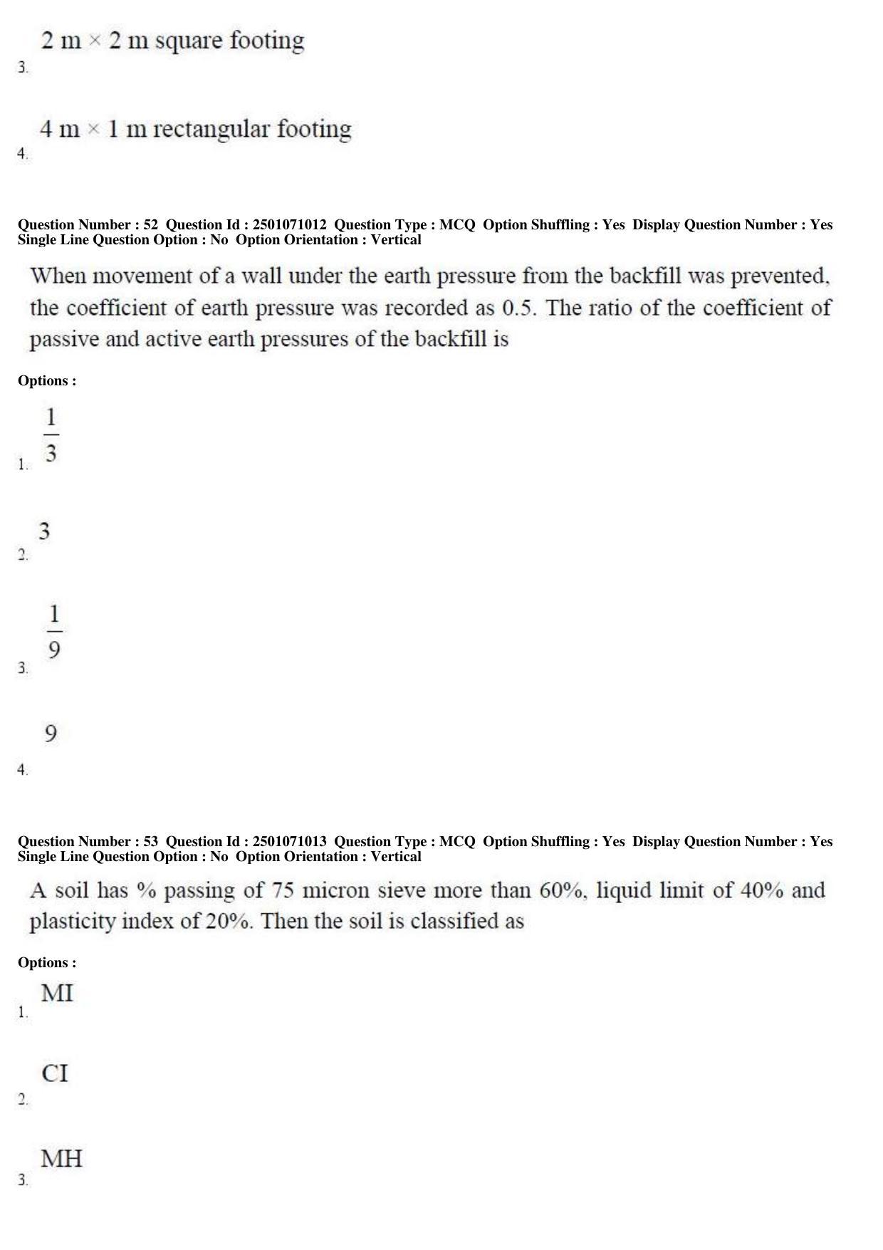TS PGECET 2019: Civil Engineering Question Papers - Page 25