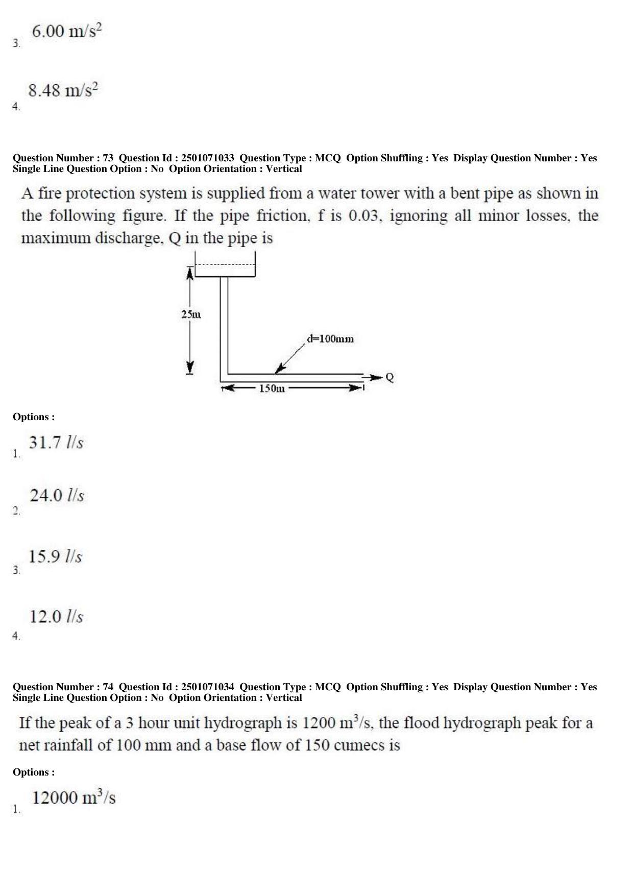 TS PGECET 2019: Civil Engineering Question Papers - Page 34