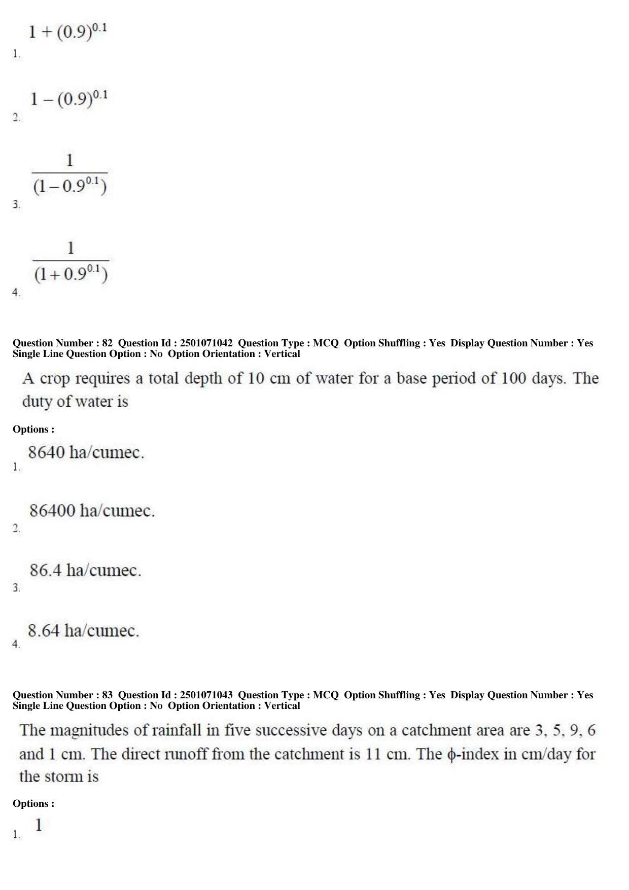 TS PGECET 2019: Civil Engineering Question Papers - Page 38