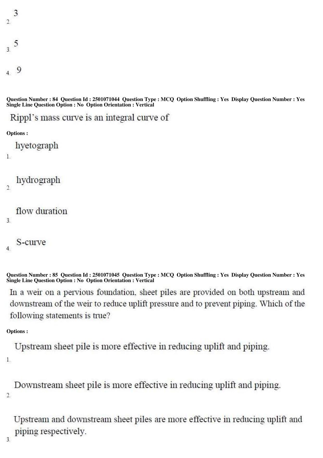 TS PGECET 2019: Civil Engineering Question Papers - Page 39