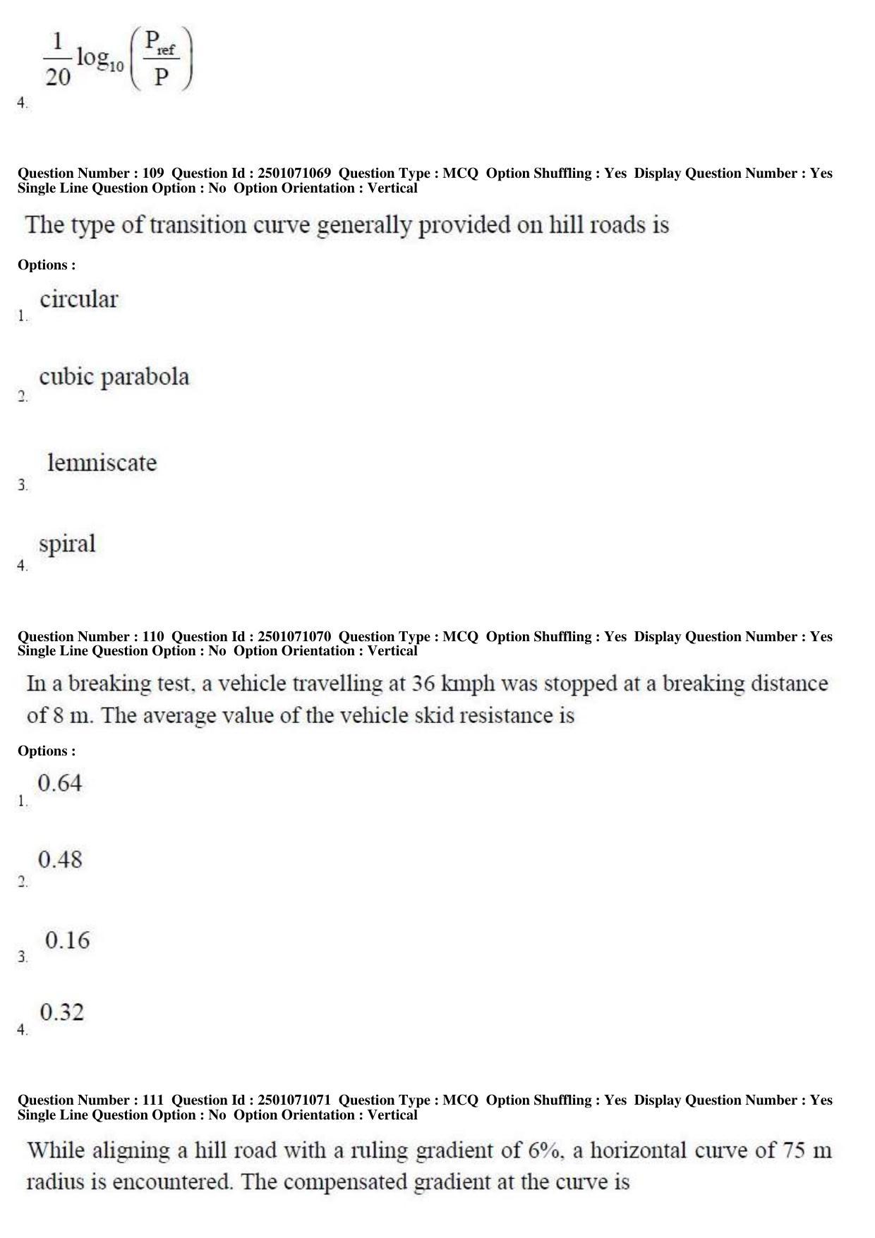 TS PGECET 2019: Civil Engineering Question Papers - Page 50