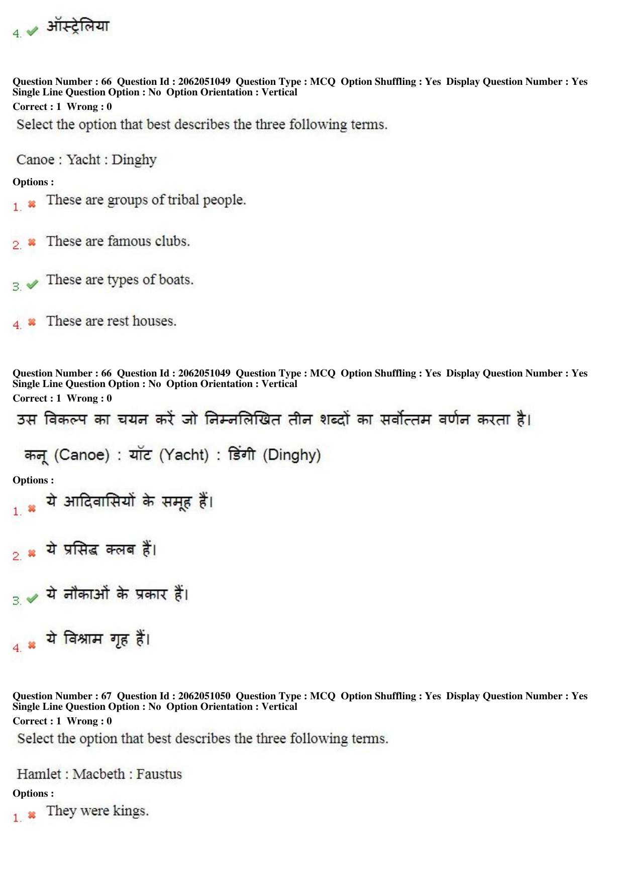 MP CPCT 18th February 2018 CPCT Question Paper Shift 2 - Page 48