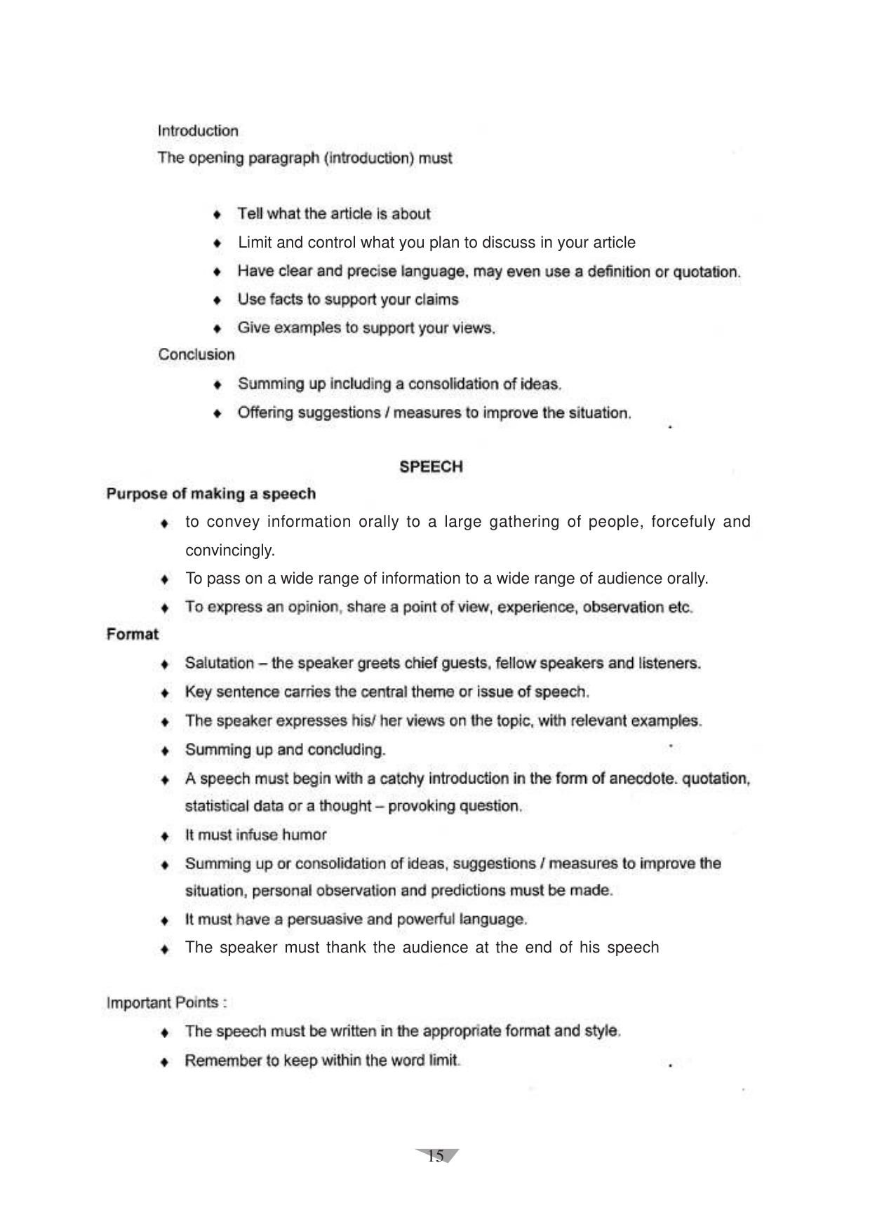 CBSE Worksheets for Class 10 English Assignment 11 - Page 15