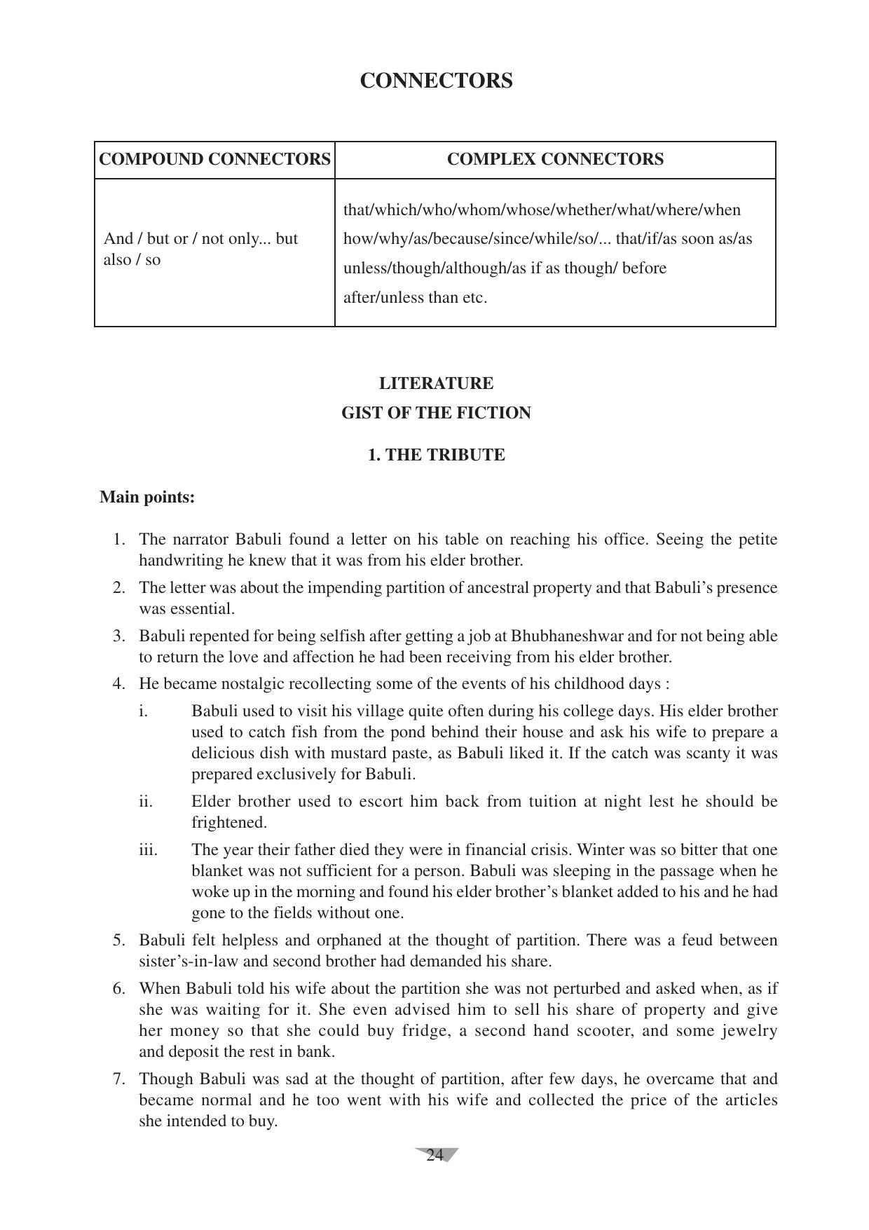 CBSE Worksheets for Class 10 English Assignment 11 - Page 24
