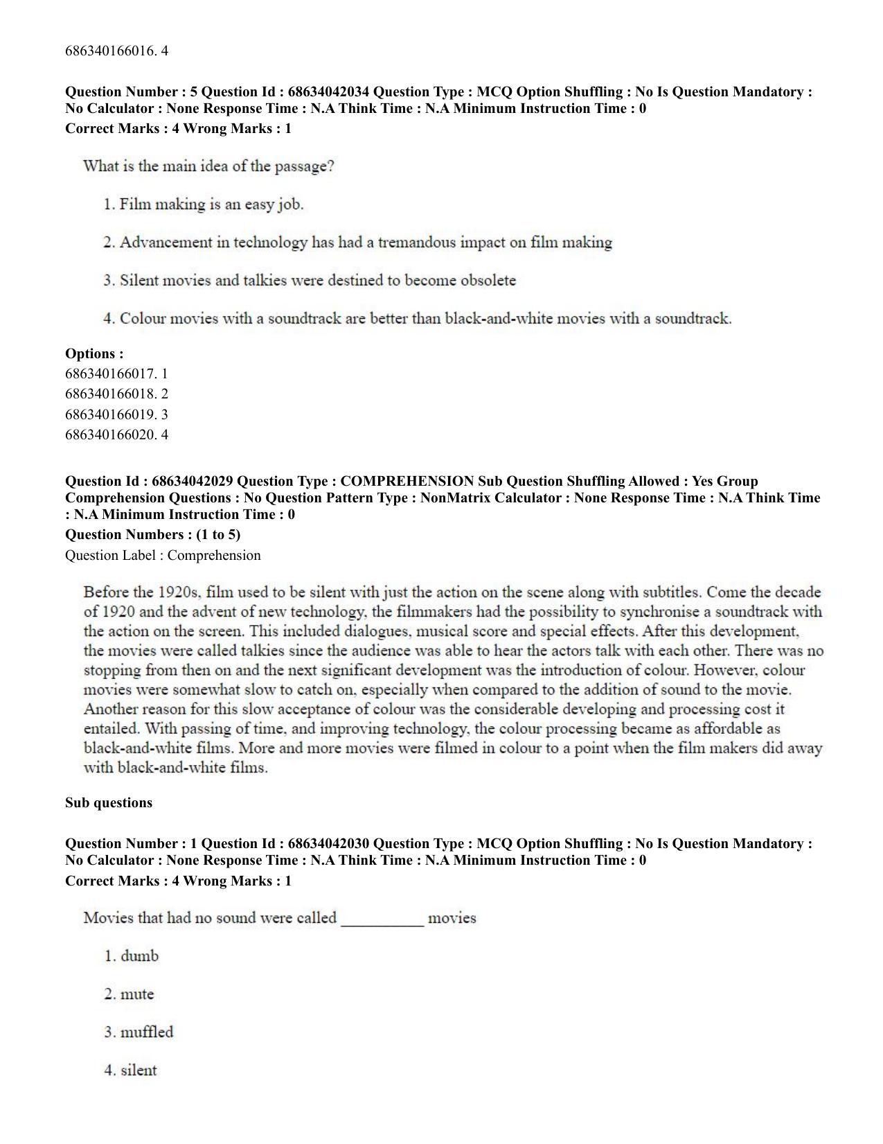 CUET PG 2023: ACQP12 – Jyotish -Ganit (BHU) (Eng) Shift 3 (30-06-2023) Question Paper - Page 6