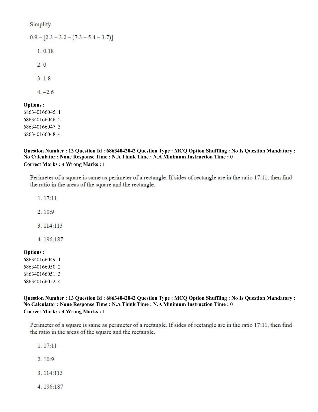 CUET PG 2023: ACQP12 – Jyotish -Ganit (BHU) (Eng) Shift 3 (30-06-2023) Question Paper - Page 18
