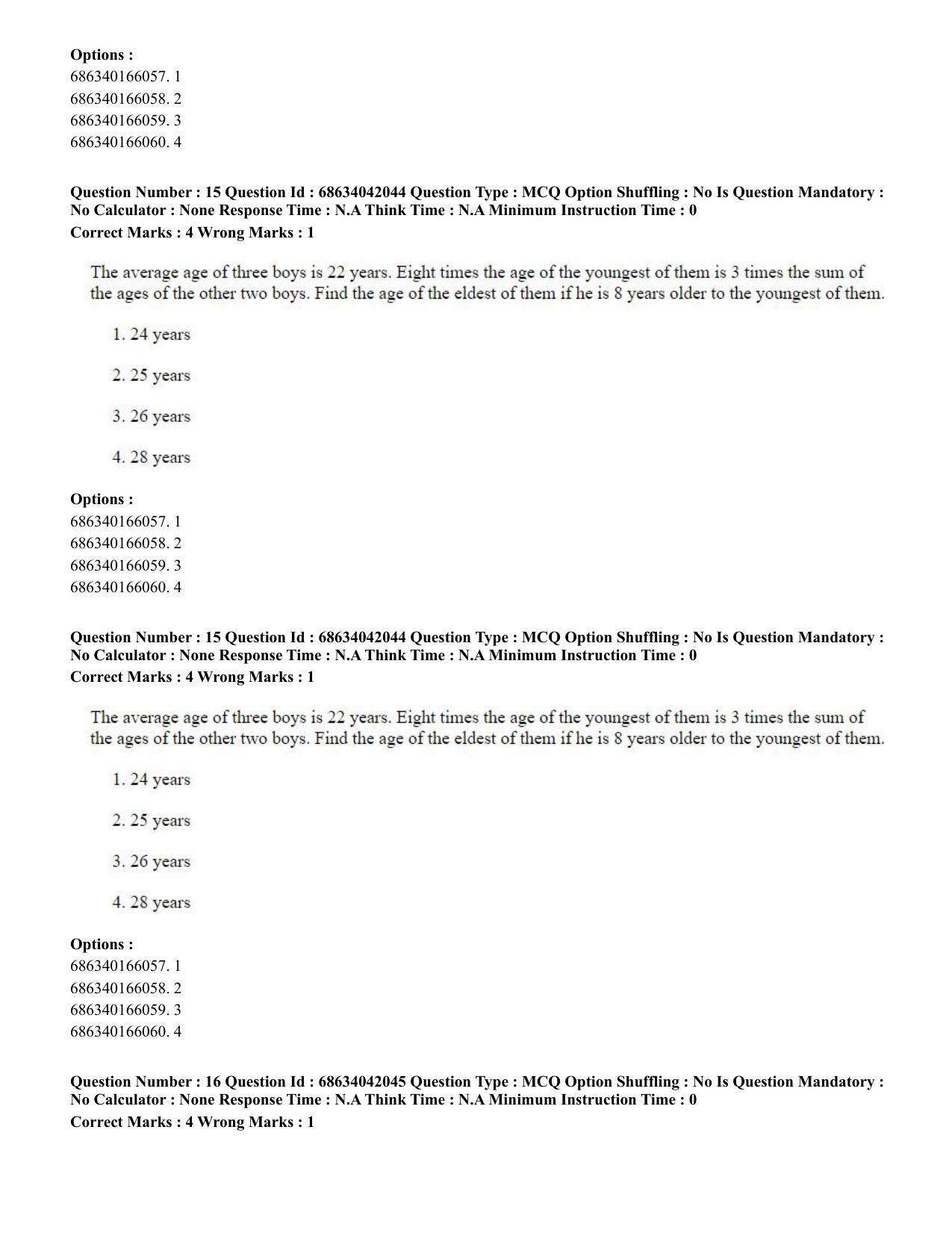 CUET PG 2023: ACQP12 – Jyotish -Ganit (BHU) (Eng) Shift 3 (30-06-2023) Question Paper - Page 21