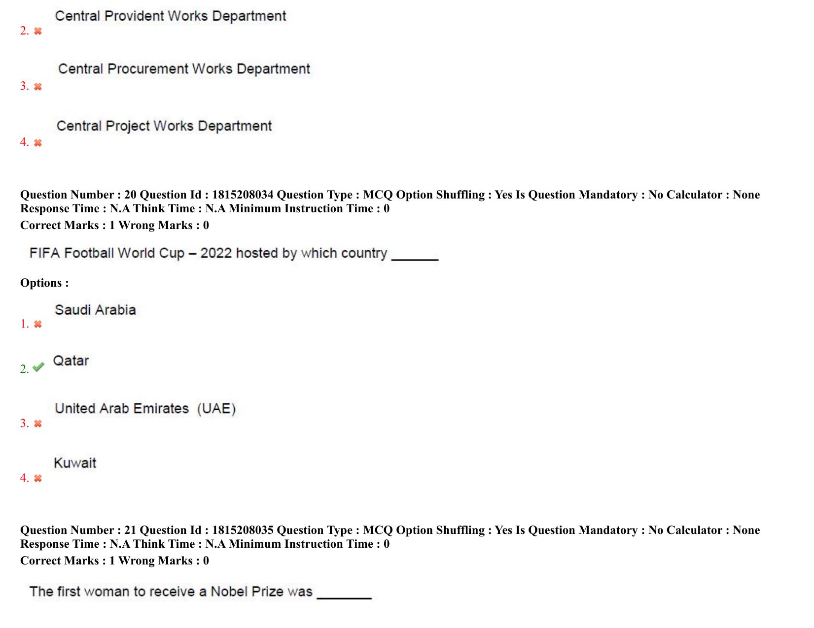 TS CPGET 2023 M Sc Psychology (5 years Integrated) Shift 3 Question Paper with Answer Key - Page 13