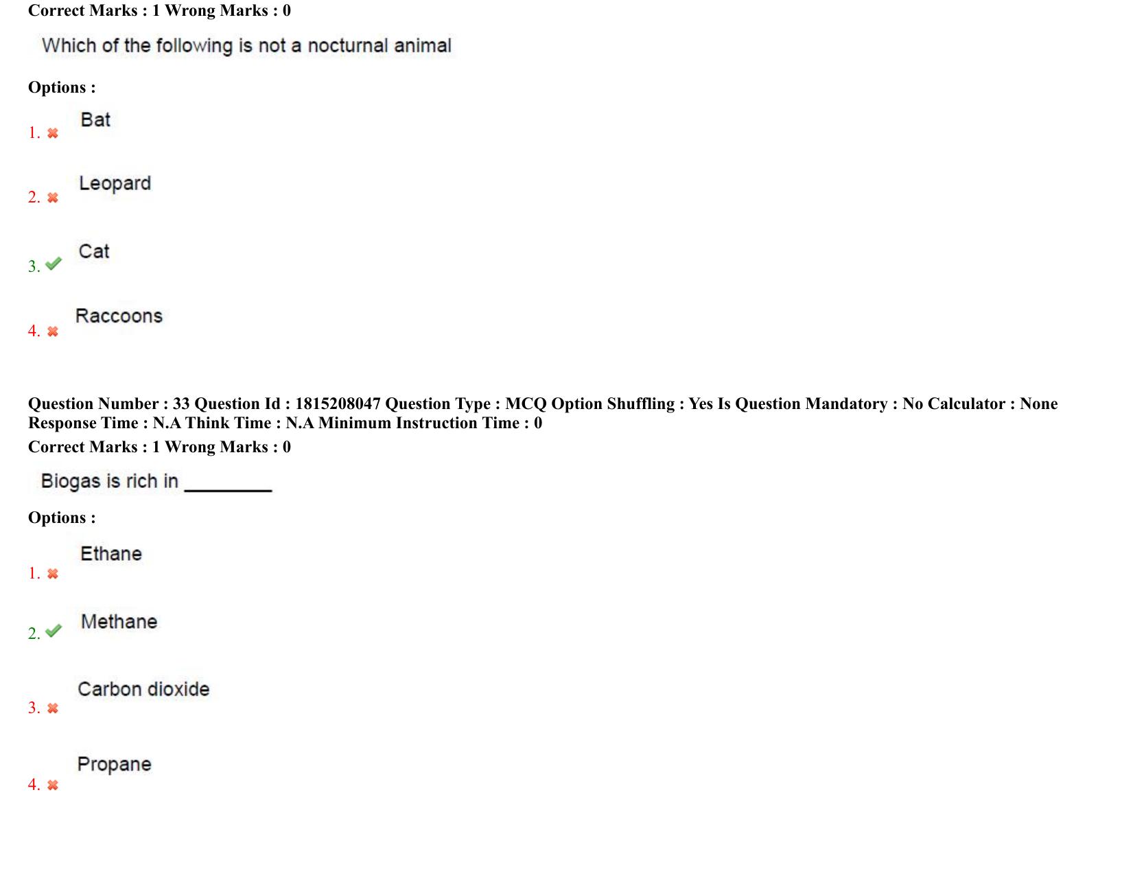 TS CPGET 2023 M Sc Psychology (5 years Integrated) Shift 3 Question Paper with Answer Key - Page 20