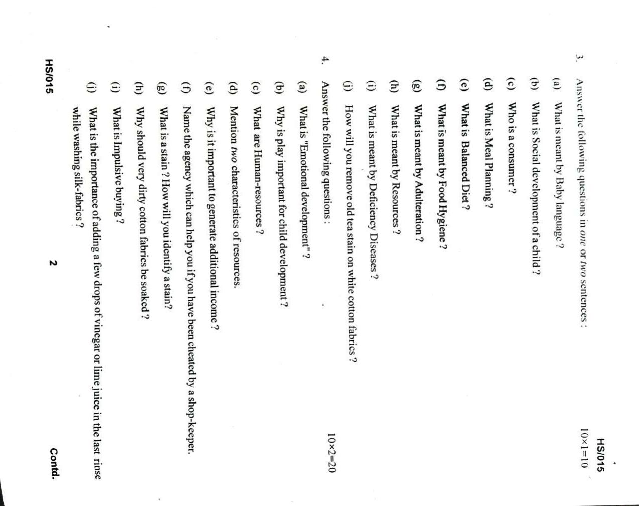 MBSE HSLC/Class 10 2022 Question Paper - Page 35