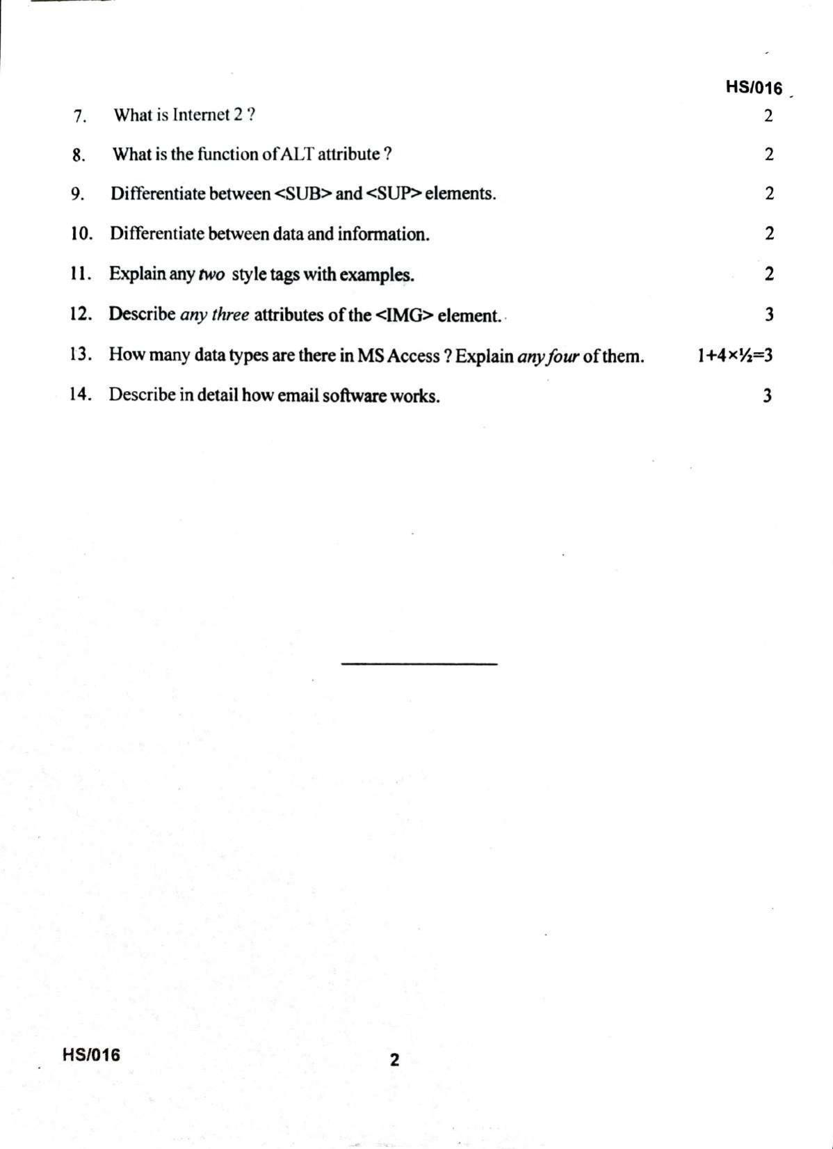 MBSE HSLC/Class 10 2022 Question Paper - Page 38