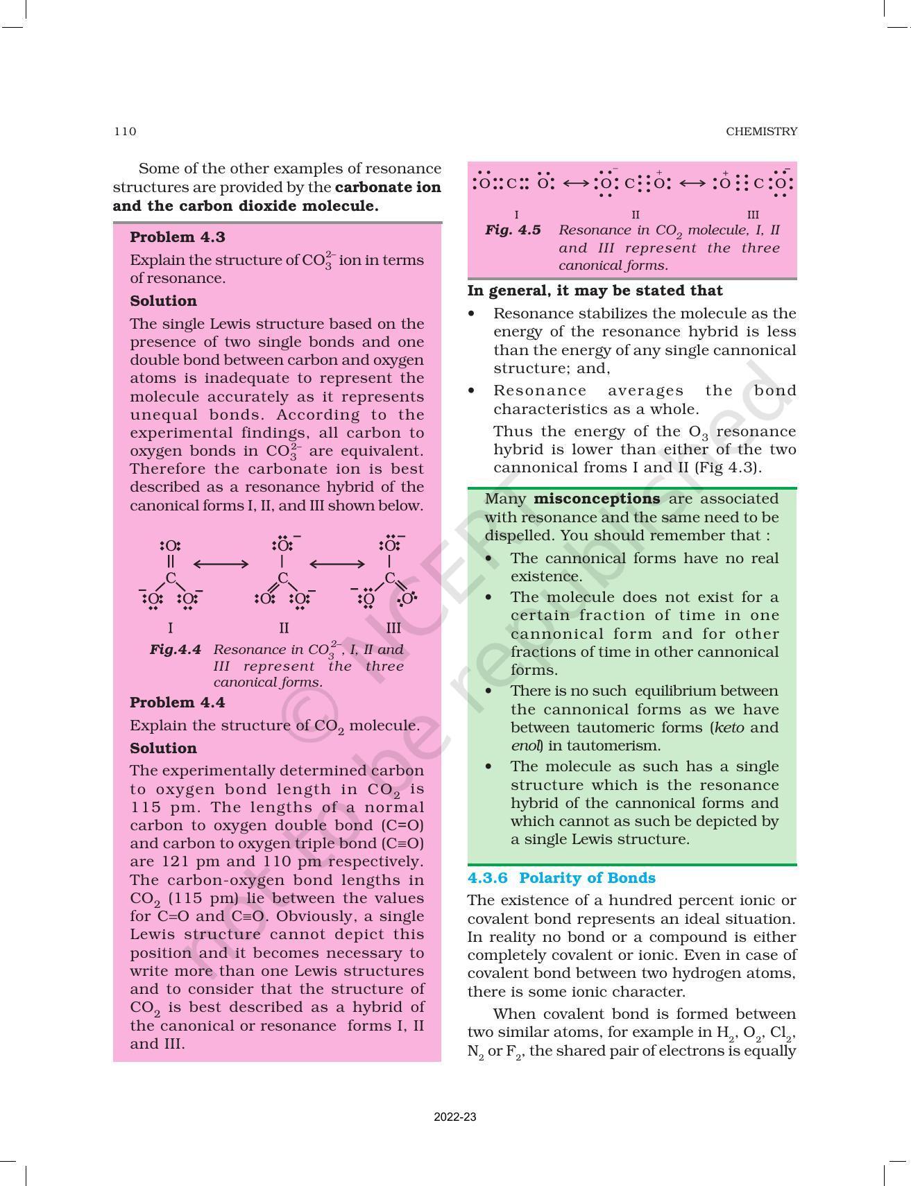NCERT Book for Class 11 Chemistry Chapter 4 Chemical Bonding and Molecular Structure - Page 11