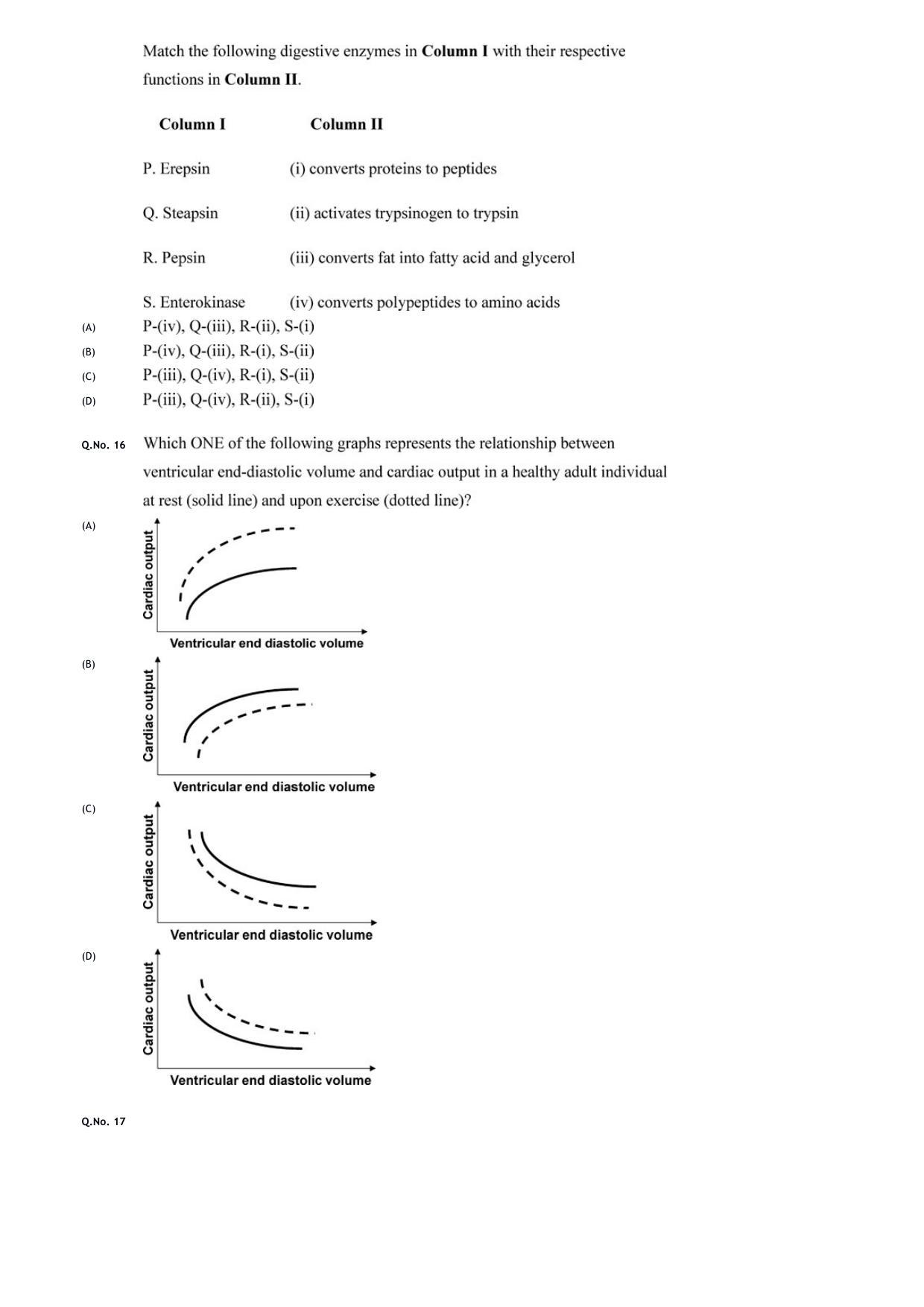 GATE 2020 Life Sciences (XL) Question Paper - Page 19