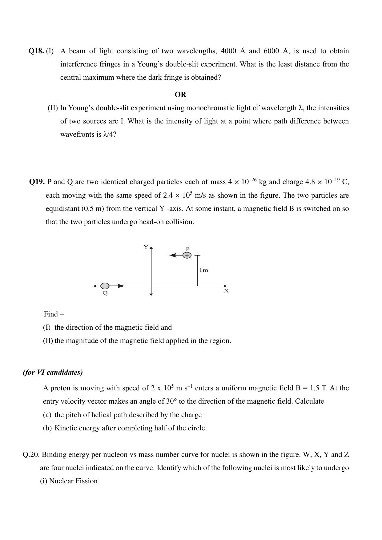 CBSE Class 12 Physics Sample Question Paper 2024-25 - Page 5