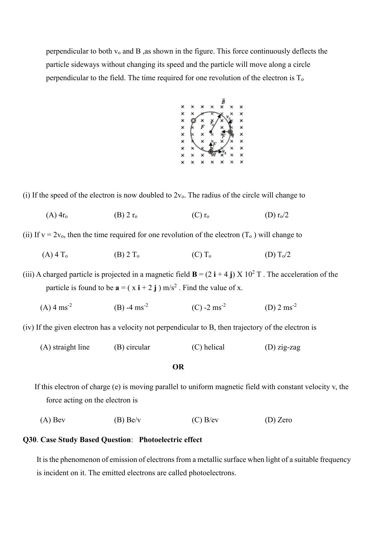 CBSE Class 12 Physics Sample Question Paper 2024-25 - Page 10
