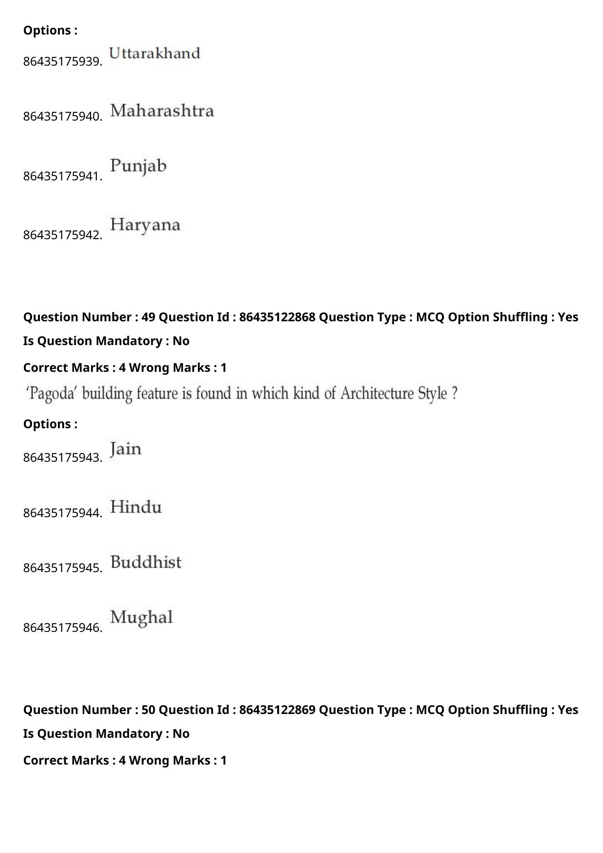 JEE Mains 2021: BTech (Shift 1) 02-09-2021 Question Paper - Page 28