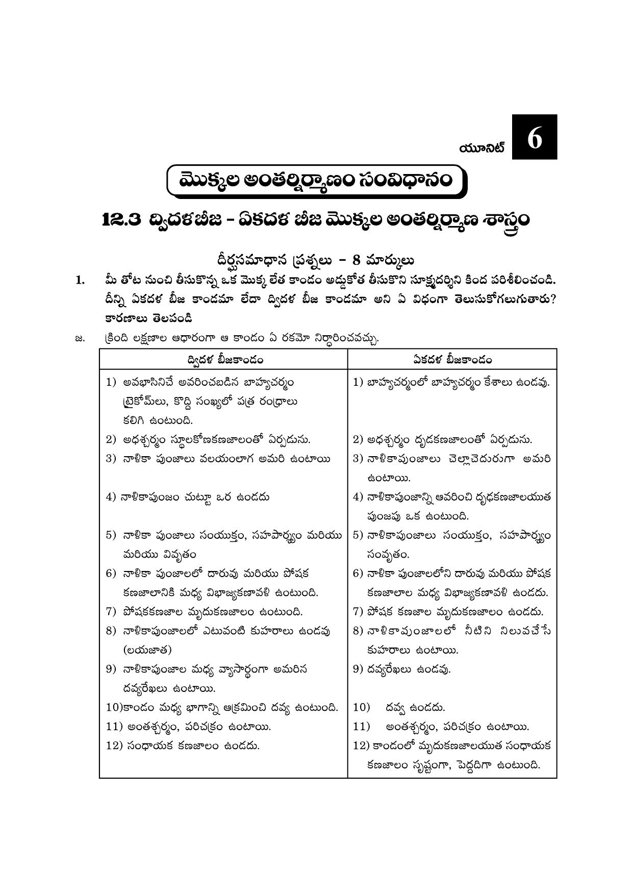 TS SCERT Inter 2nd Year Botany I TM Path 1 (Telugu Medium) Text Book - Page 56