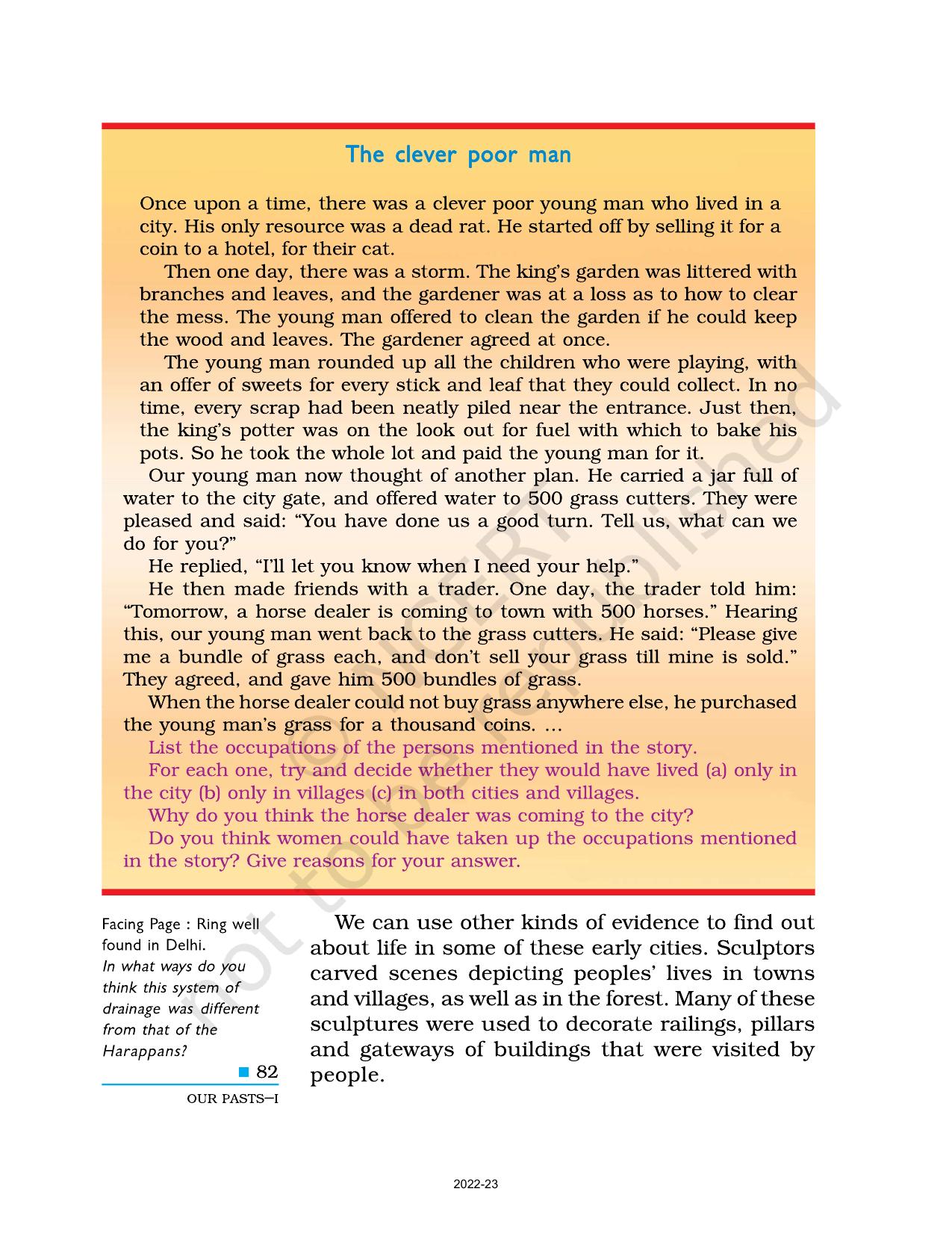 NCERT Book for Class 6 Social Science(History) : Chapter 8-Vital Villages, Thriving Towns - Page 4