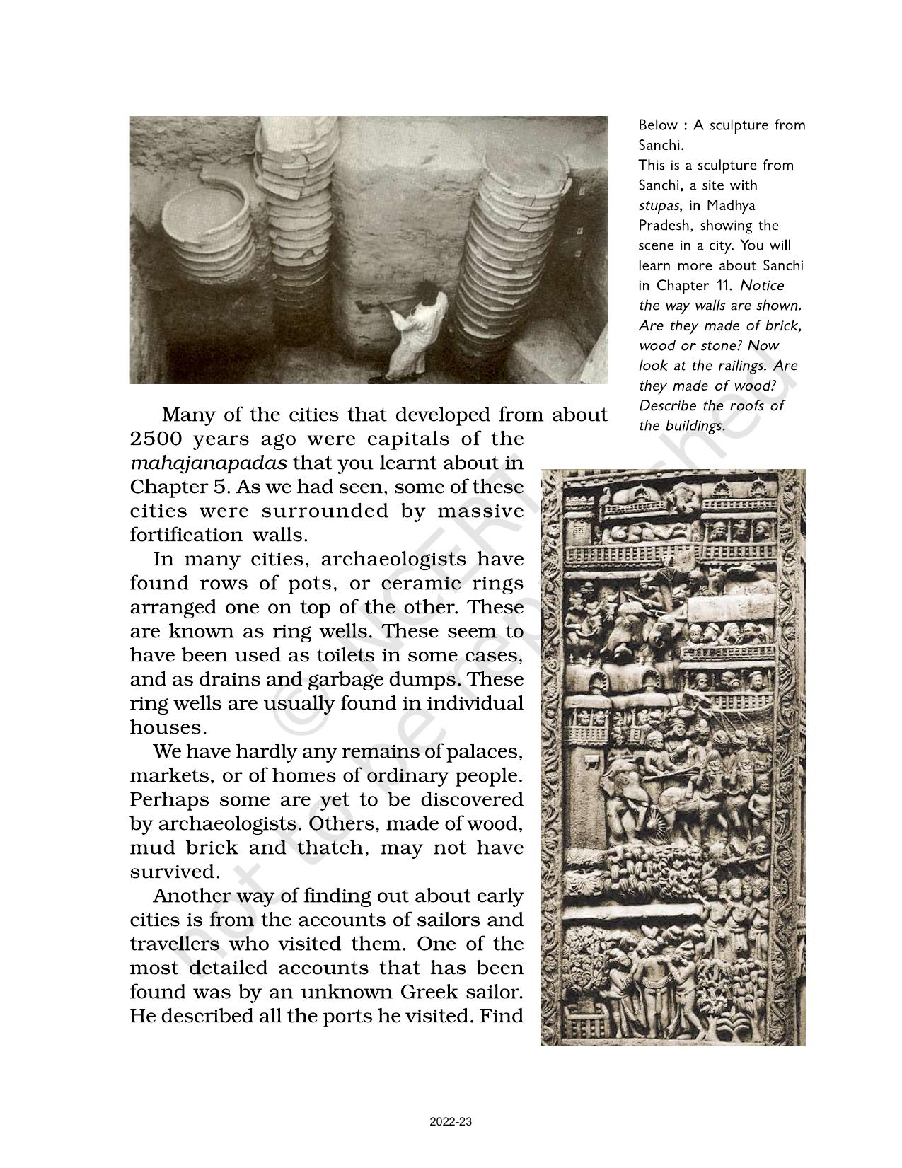 NCERT Book for Class 6 Social Science(History) : Chapter 8-Vital Villages, Thriving Towns - Page 5