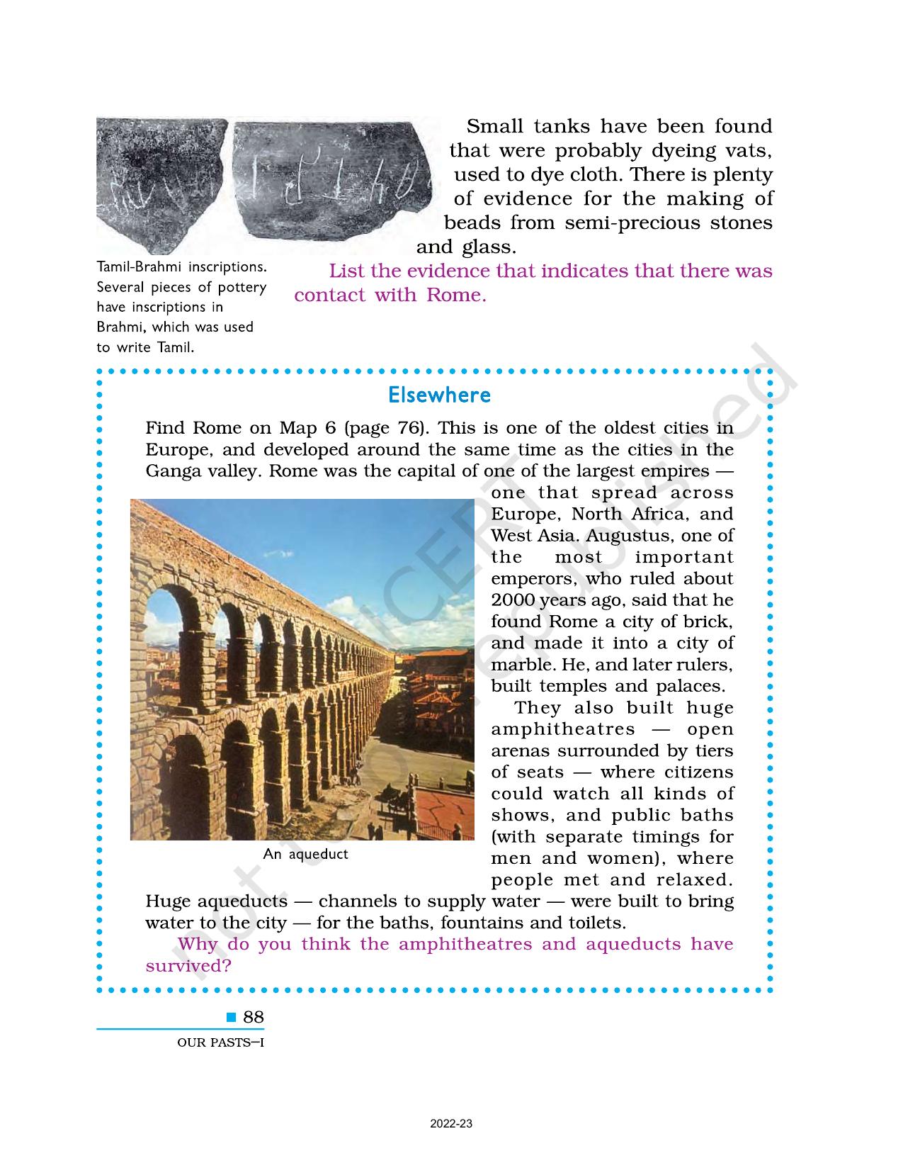 NCERT Book for Class 6 Social Science(History) : Chapter 8-Vital Villages, Thriving Towns - Page 10