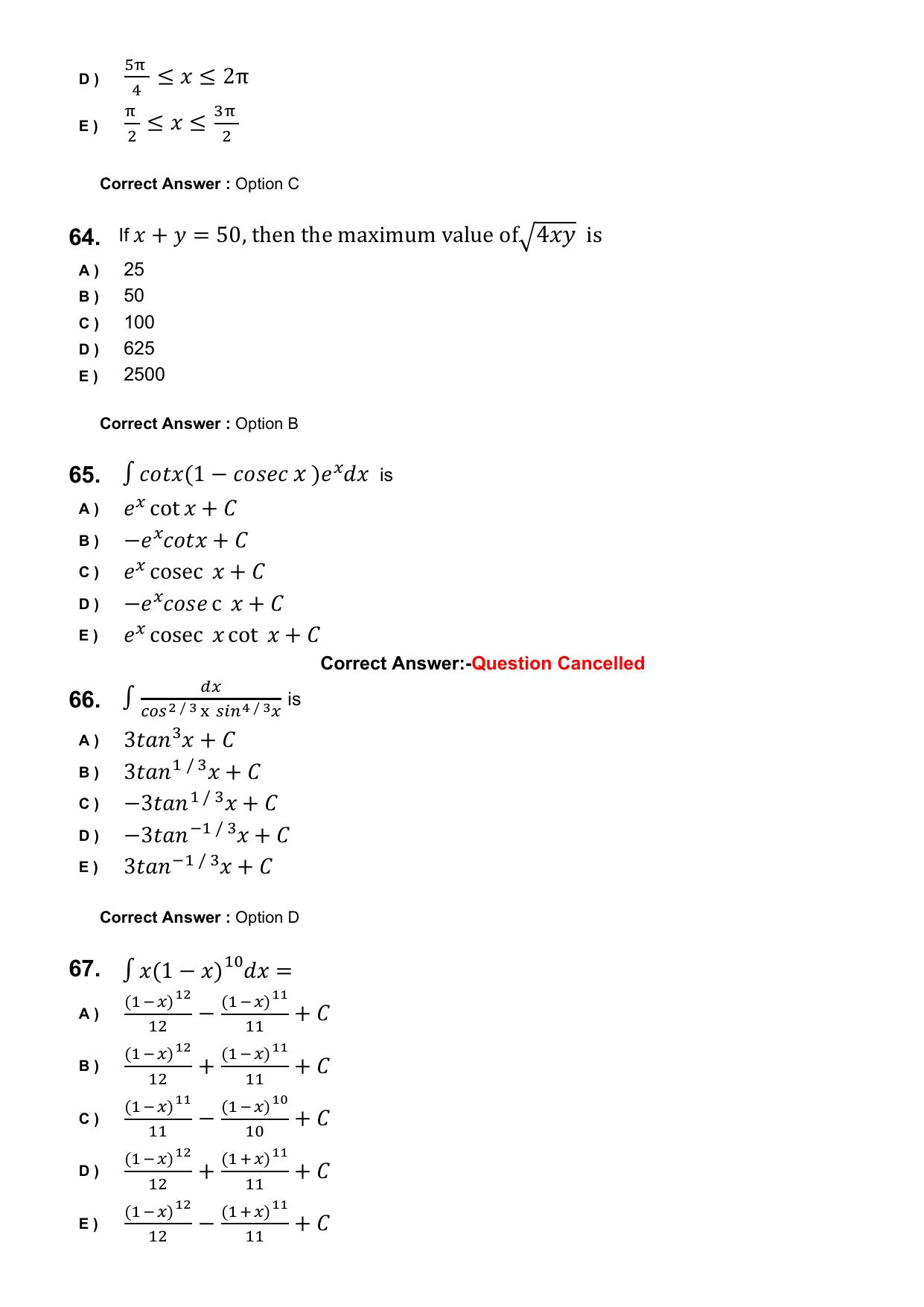 KEAM 2025 April 28 (Engineering) Question Paper with Answer Key - Page 16