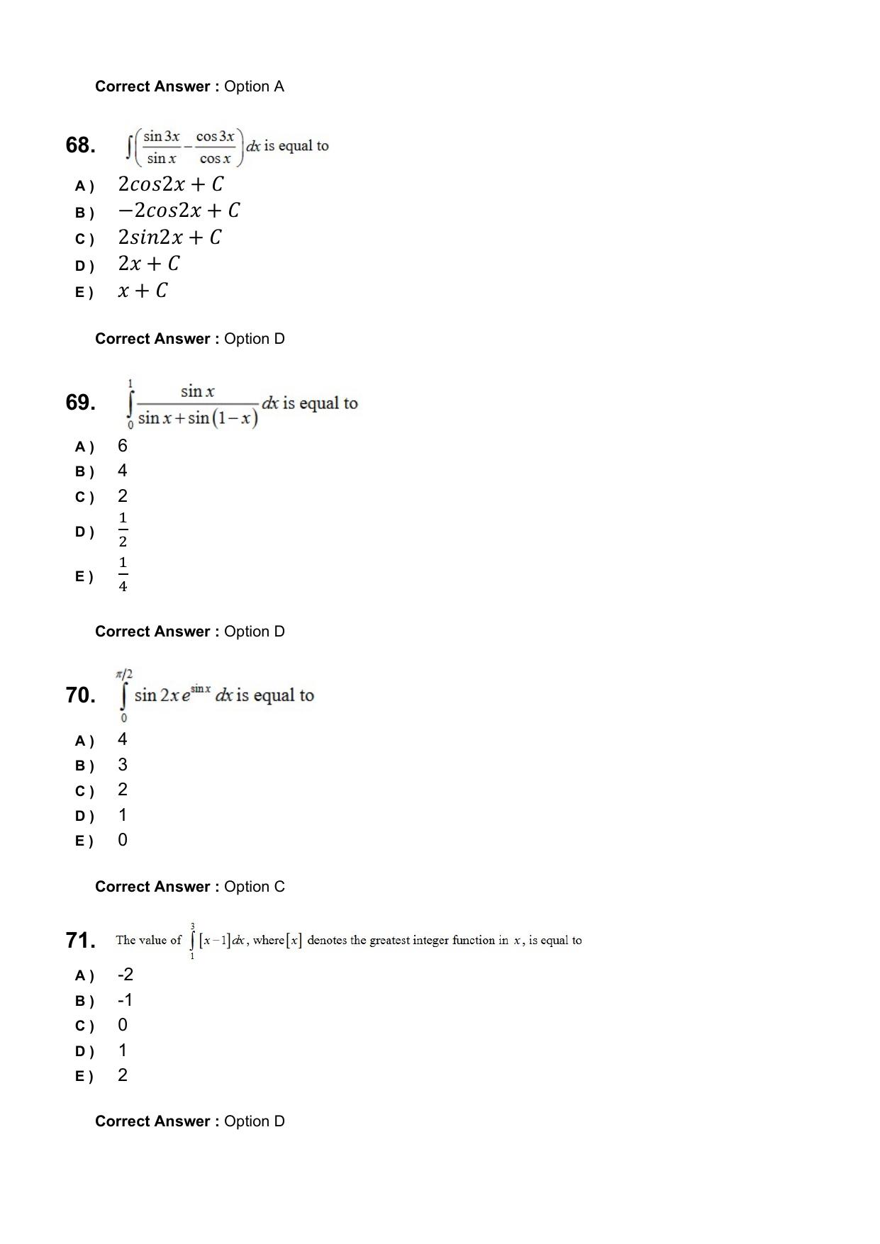 KEAM 2025 April 28 (Engineering) Question Paper with Answer Key - Page 17