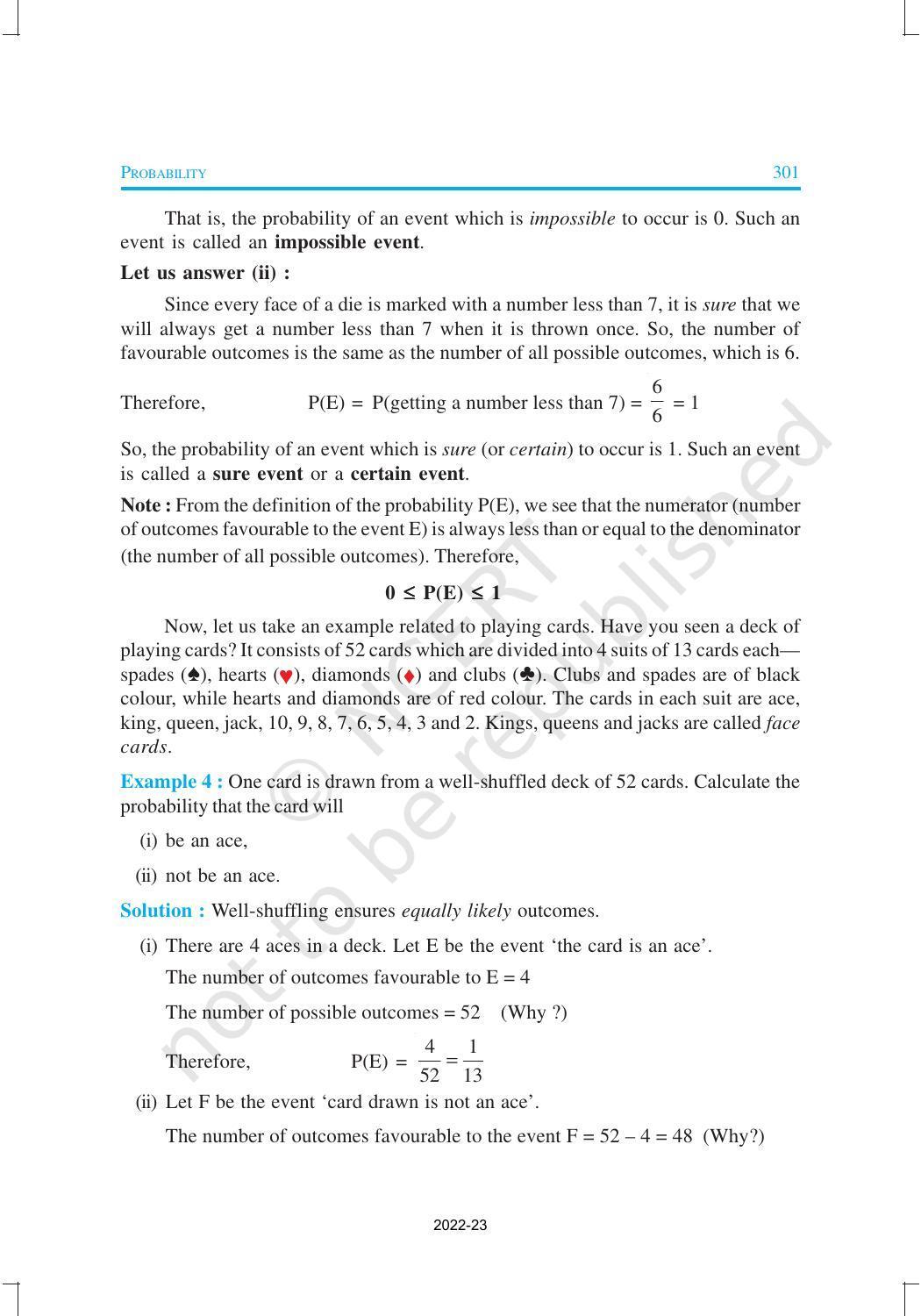 NCERT Book for Class 10 Maths Chapter 15 Probability - Page 7