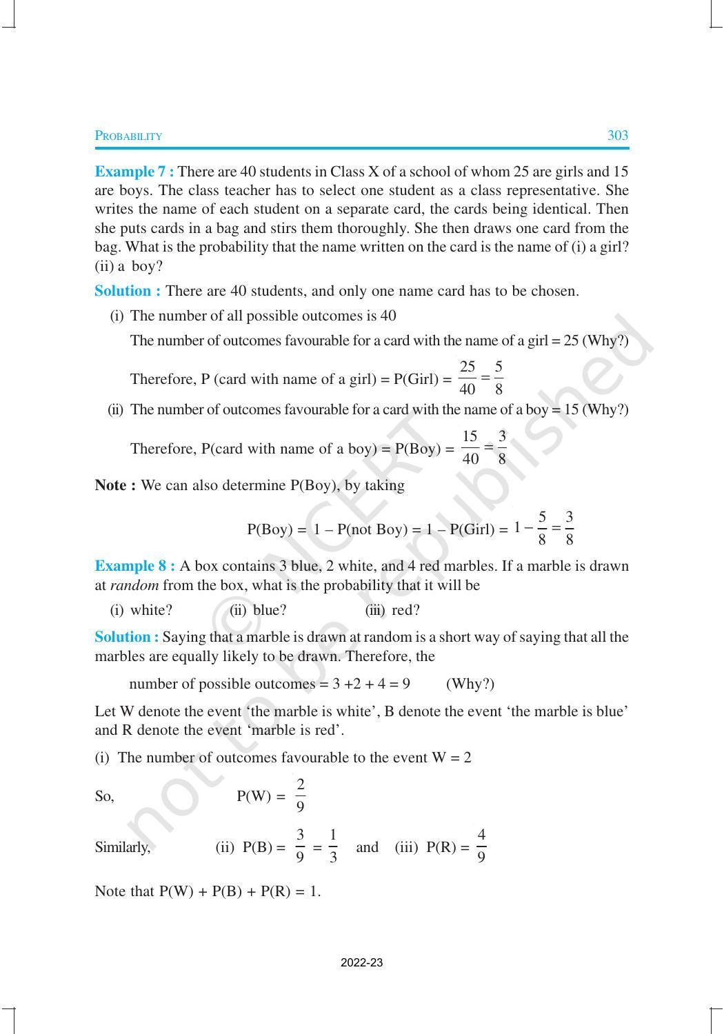 NCERT Book for Class 10 Maths Chapter 15 Probability - Page 9