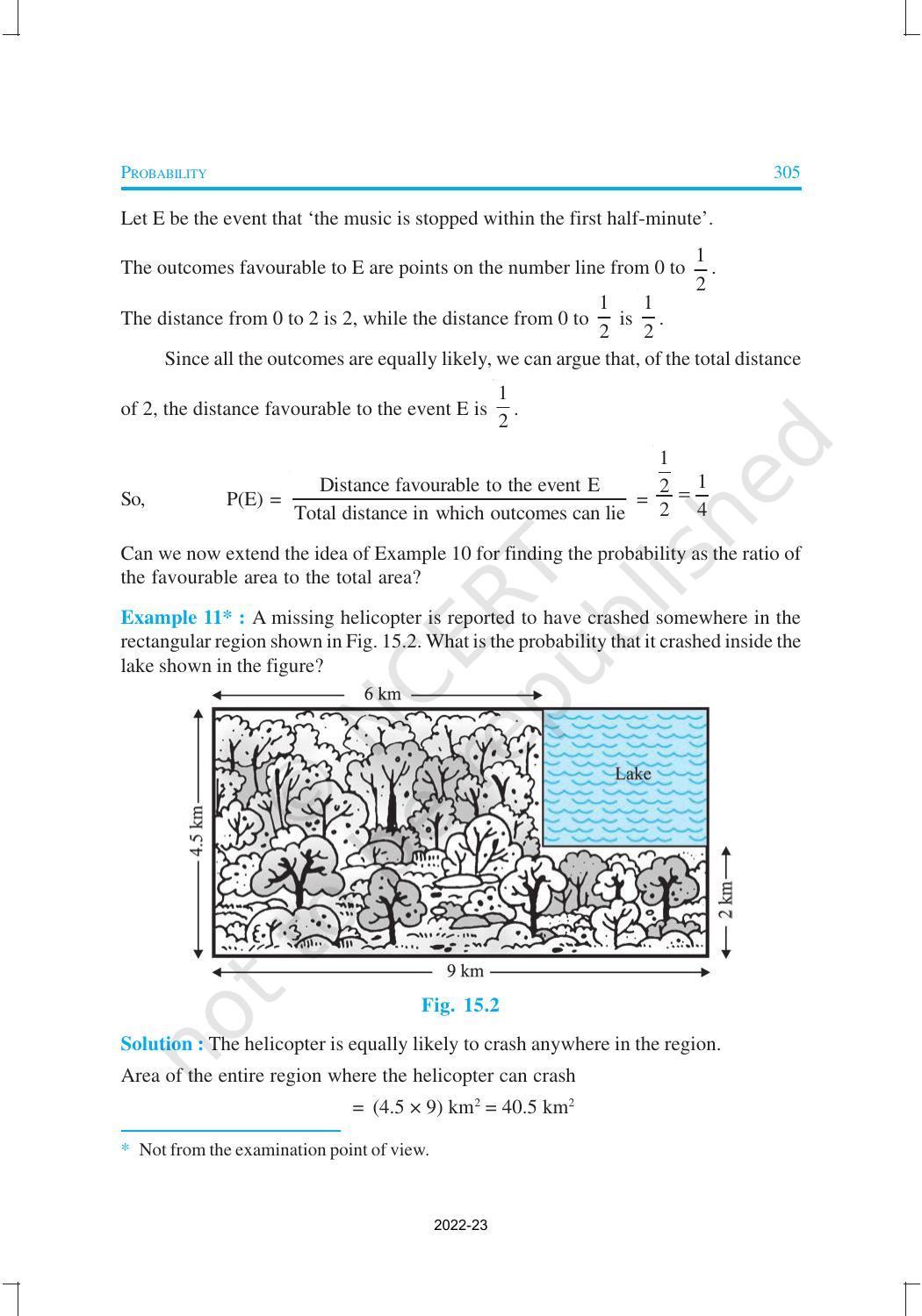NCERT Book for Class 10 Maths Chapter 15 Probability - Page 11