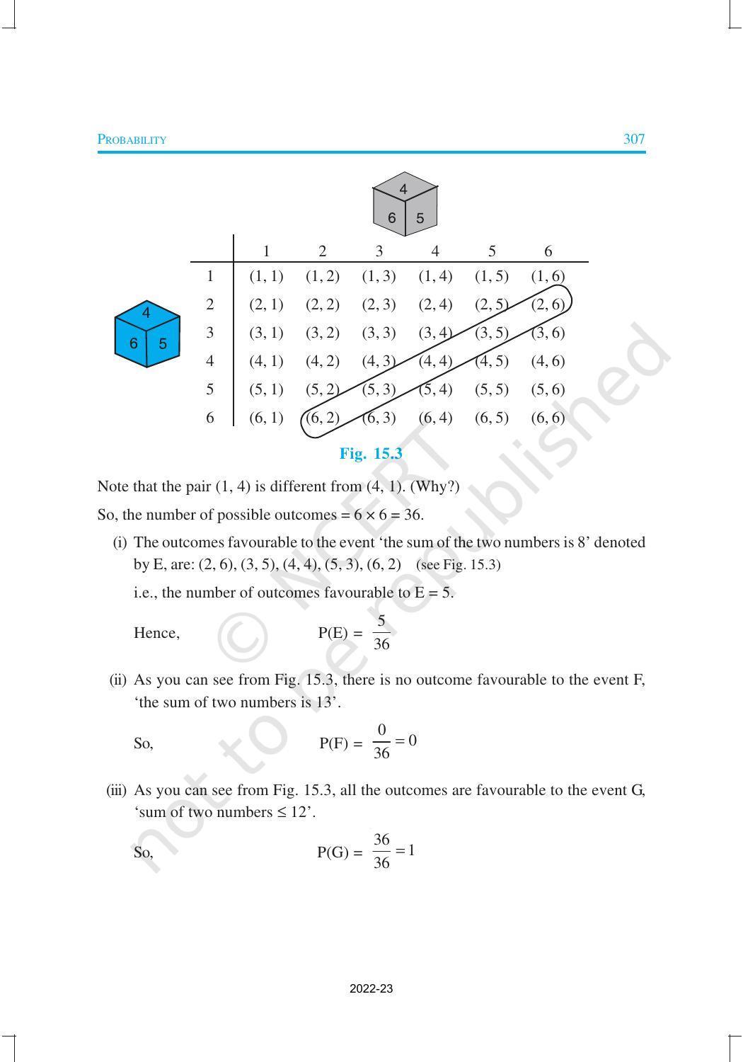 NCERT Book for Class 10 Maths Chapter 15 Probability - Page 13