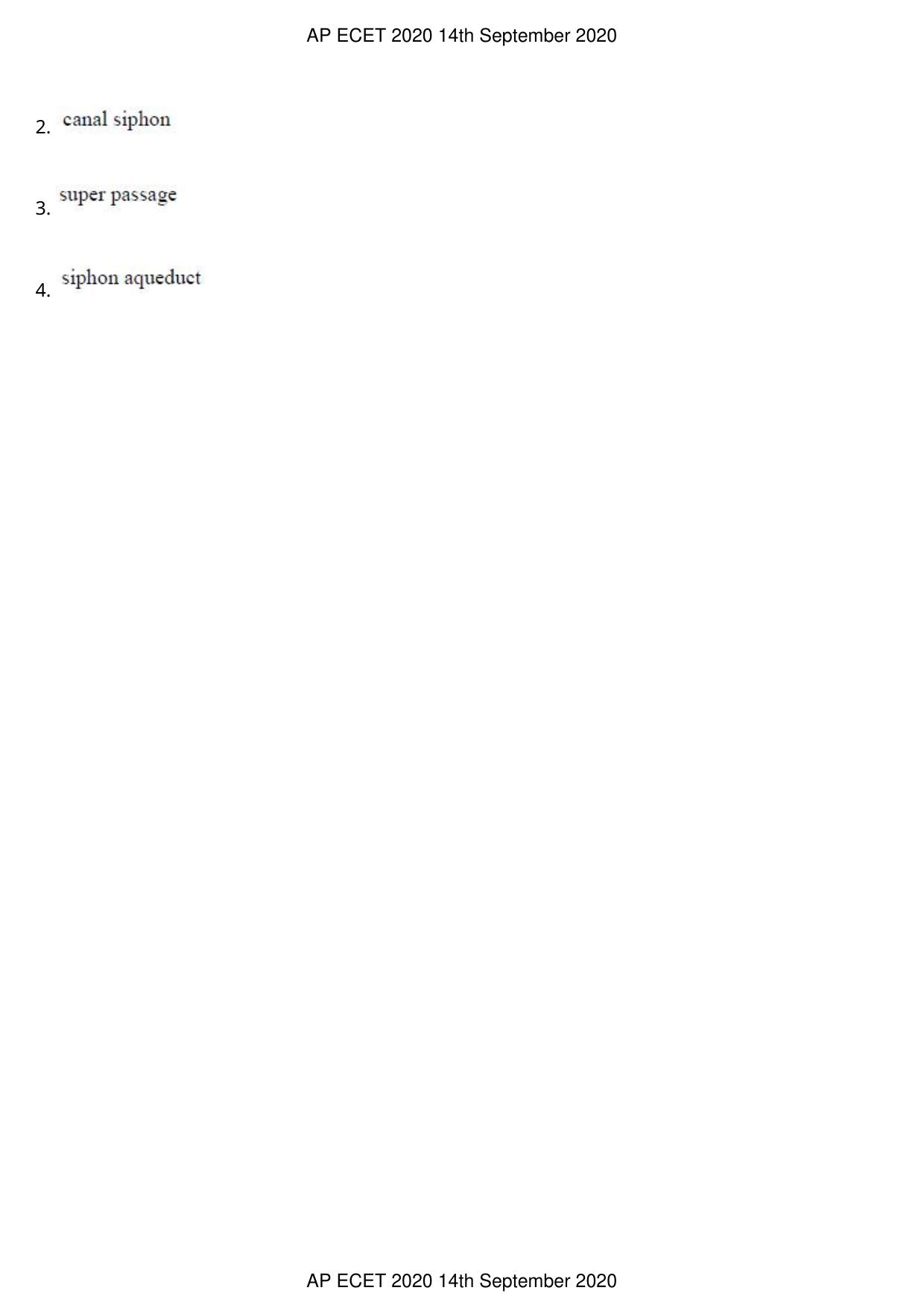 AP ECET 2020 - Civil Engineering (Preview) Question Paper With Preliminary Keys - Page 109