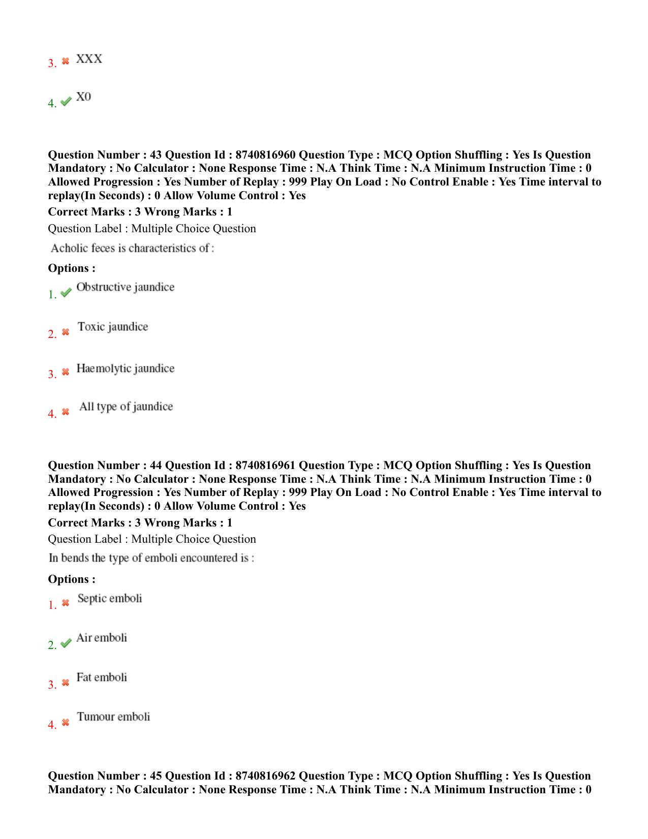 BHU RET Veterinary Pathology 2020 Question Paper - Page 29