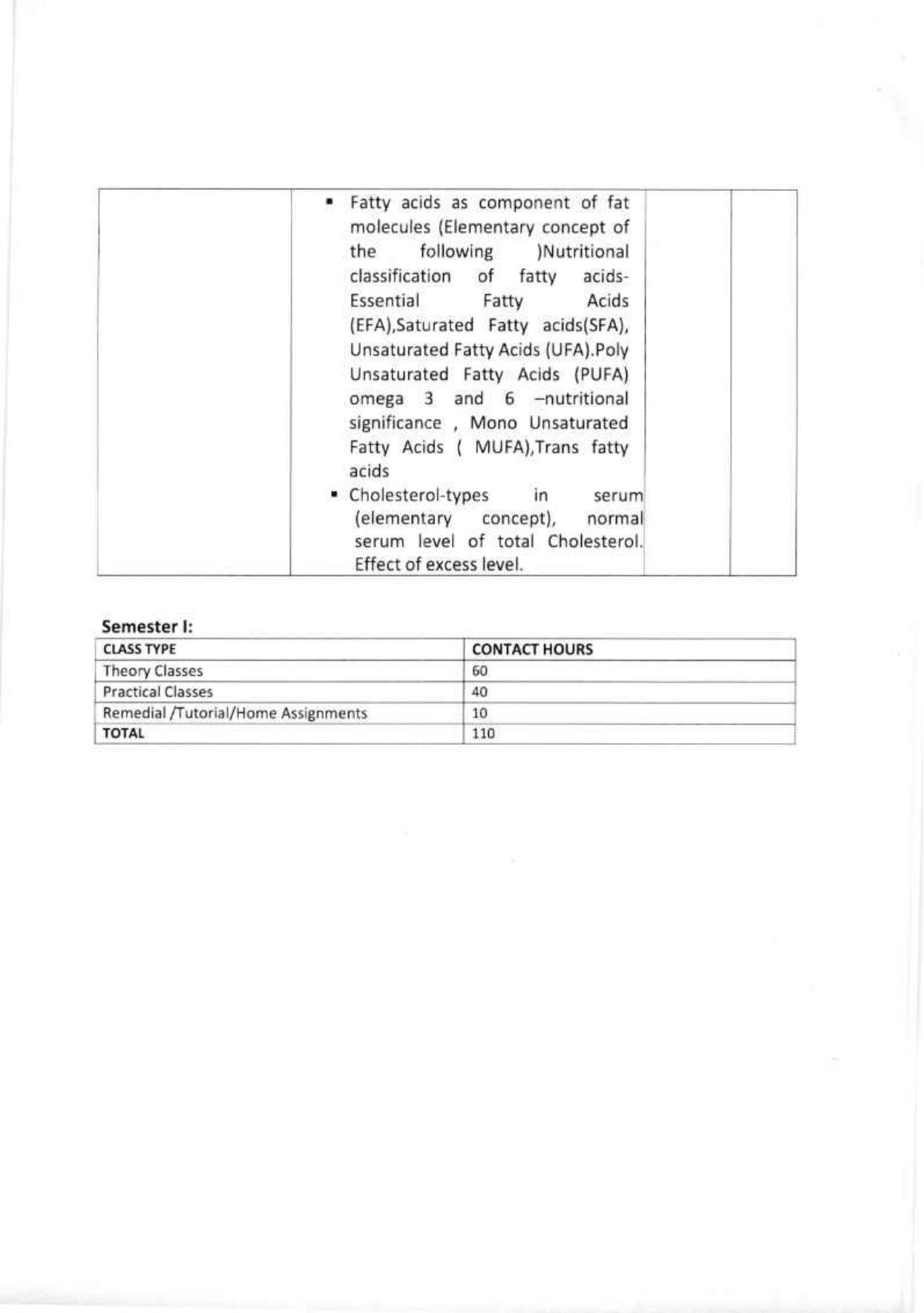 WBCHSE Class 11 & 12 Syllabus for Nutrition (NUTN) (SET III) - Page 6