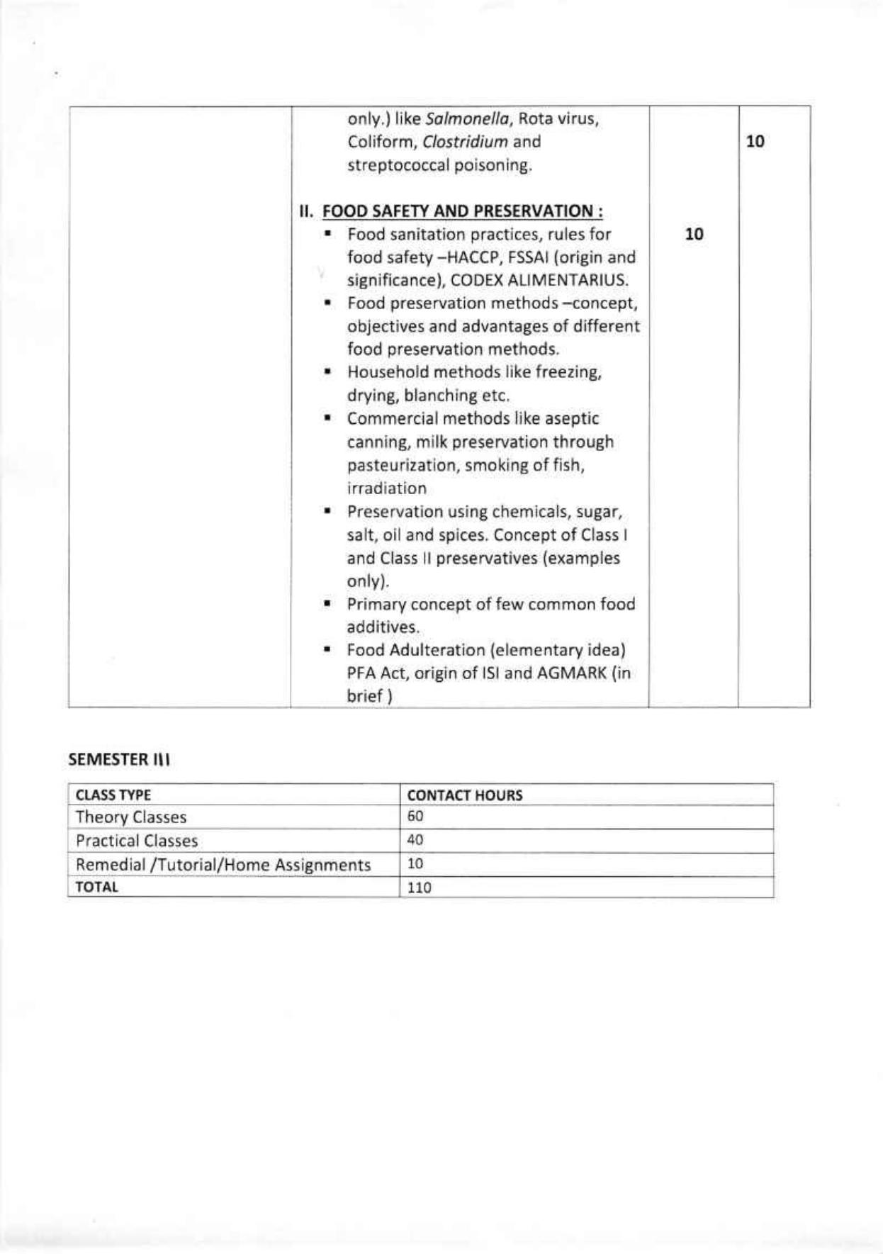 WBCHSE Class 11 & 12 Syllabus for Nutrition (NUTN) (SET III) - Page 15