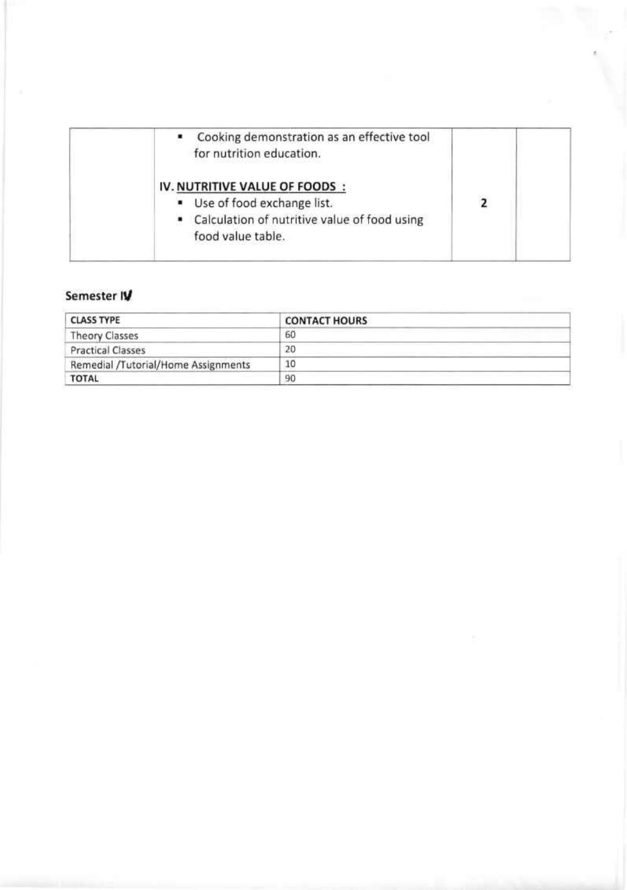 WBCHSE Class 11 & 12 Syllabus for Nutrition (NUTN) (SET III) - Page 18