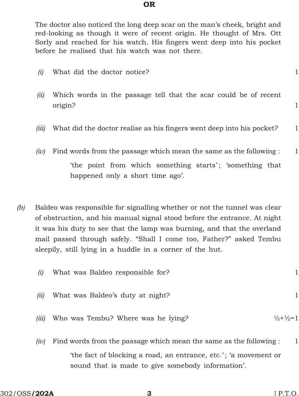 NIOS April 2013 Class 12 English Question Paper - Page 2