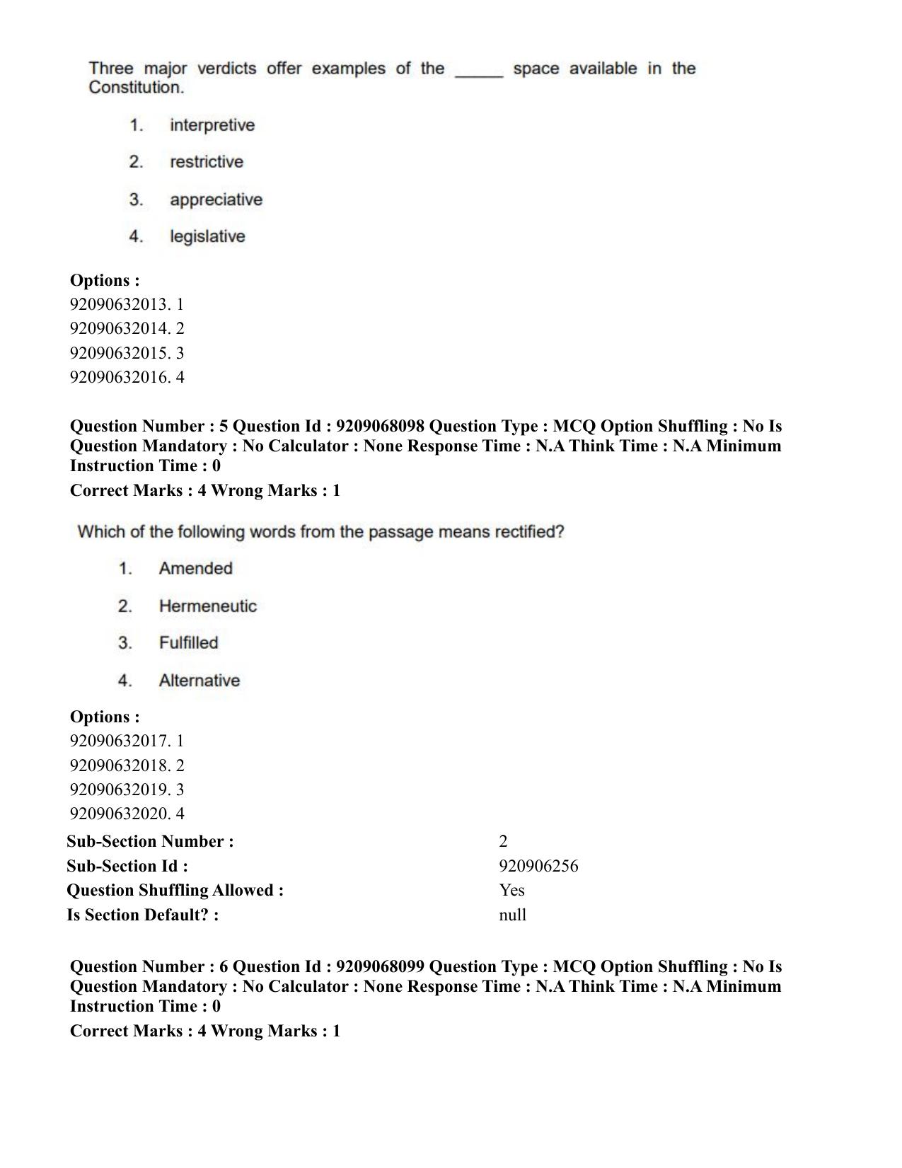 CUET PG 2023: COQP03 – B.Ed (Eng.)-Shift 2 (08-06-2023) Question Paper - Page 7