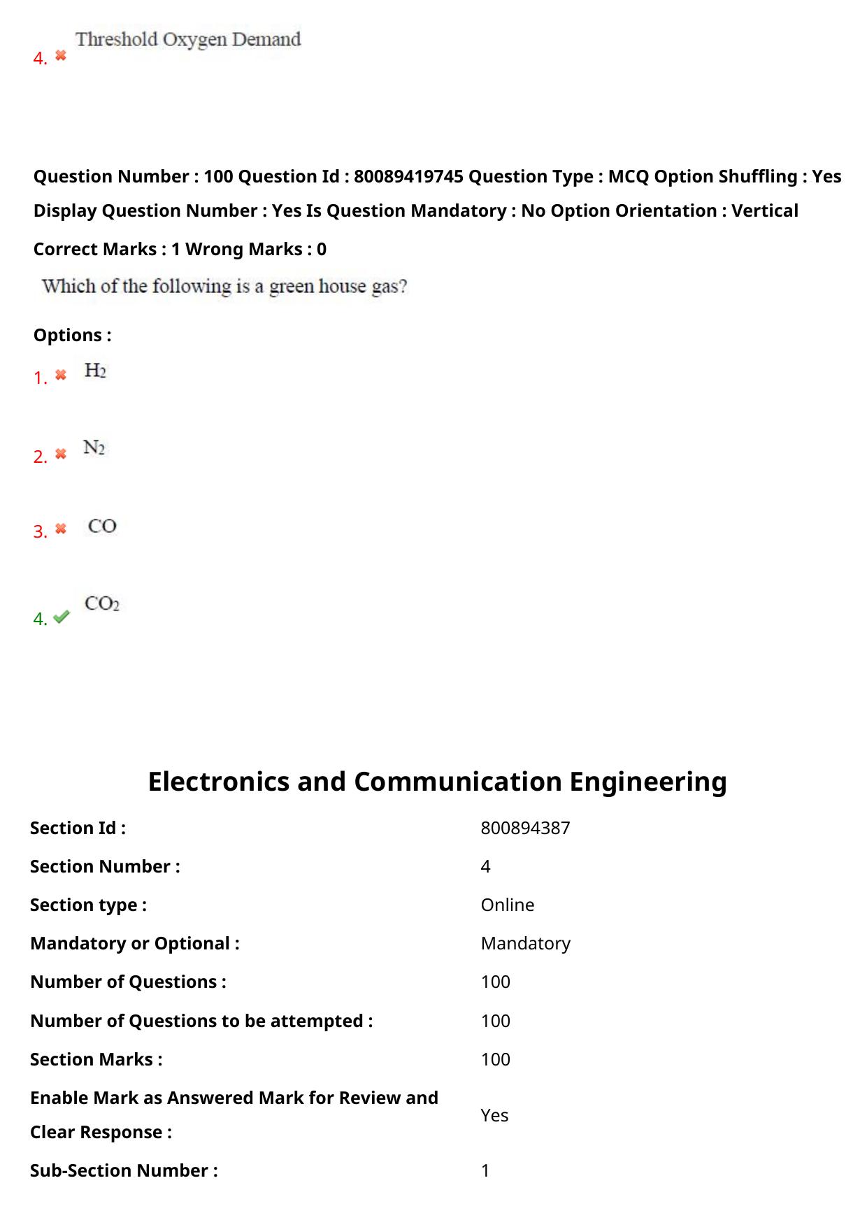 TS ECET 2021 Electronics and Communication Engineering Question Paper - Page 57