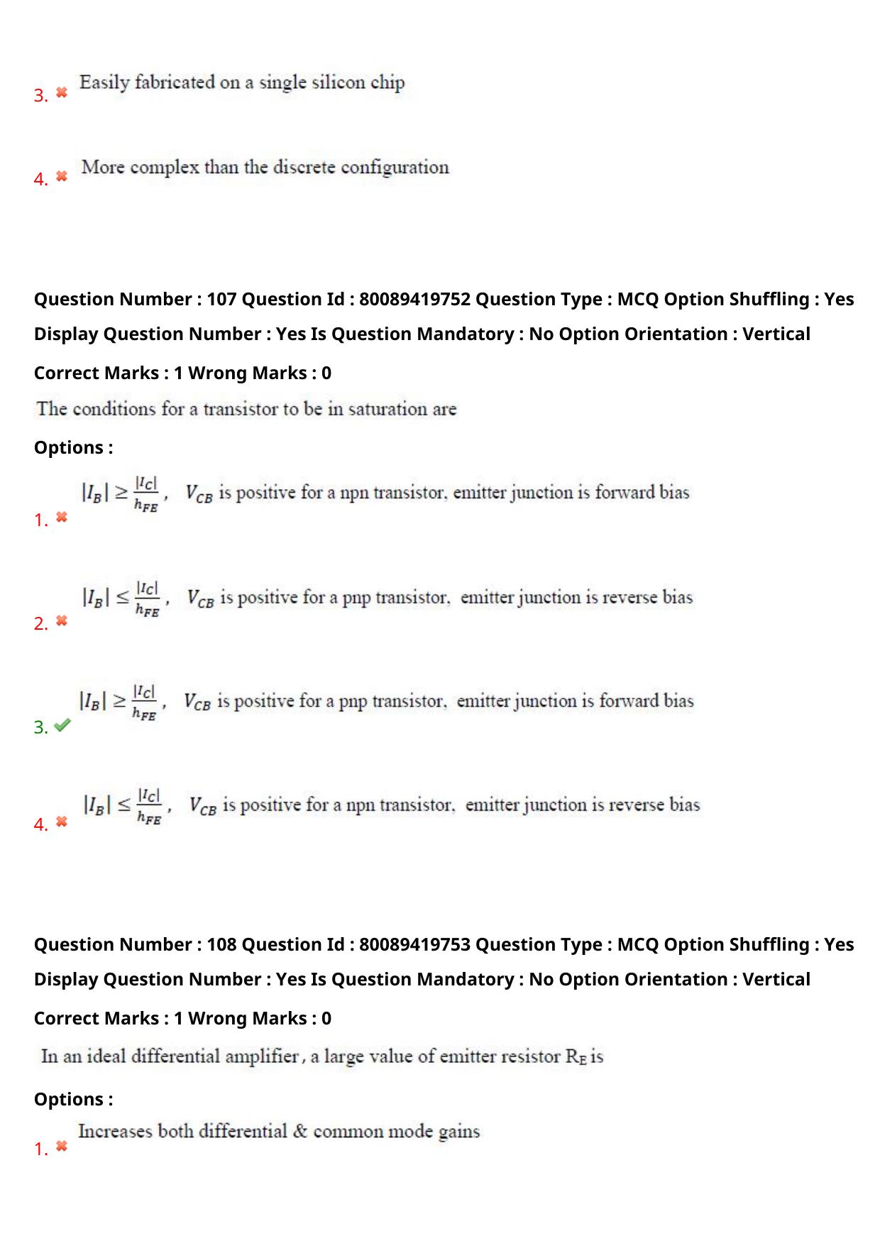 TS ECET 2021 Electronics and Communication Engineering Question Paper - Page 61